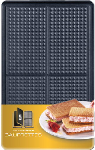 Vymeniteľné platničky Tefal Snack Collection XA800512 Oblátky