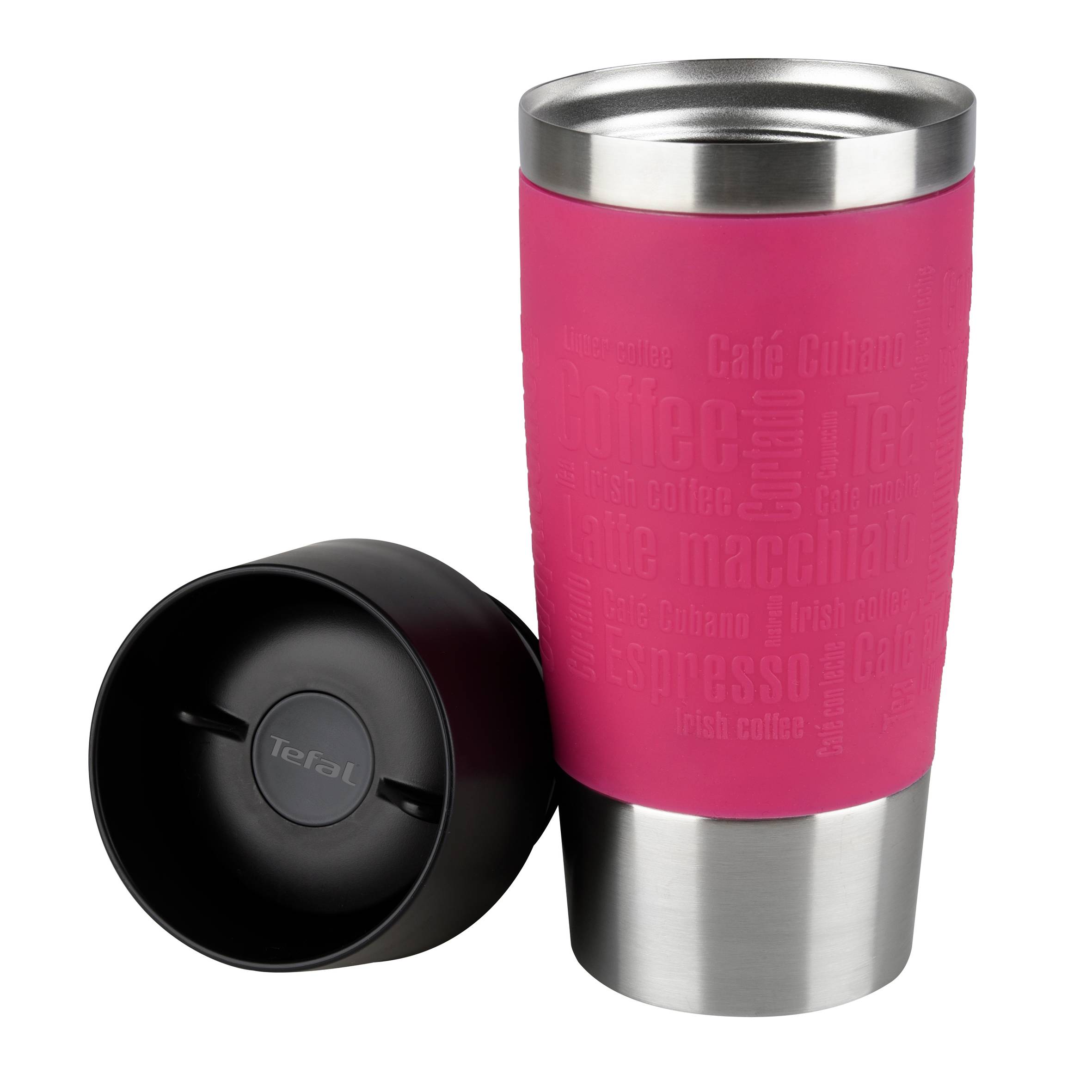Termohrnček Tefal Travel Mug K3087114 Ružový/Nerezový 0,36 l