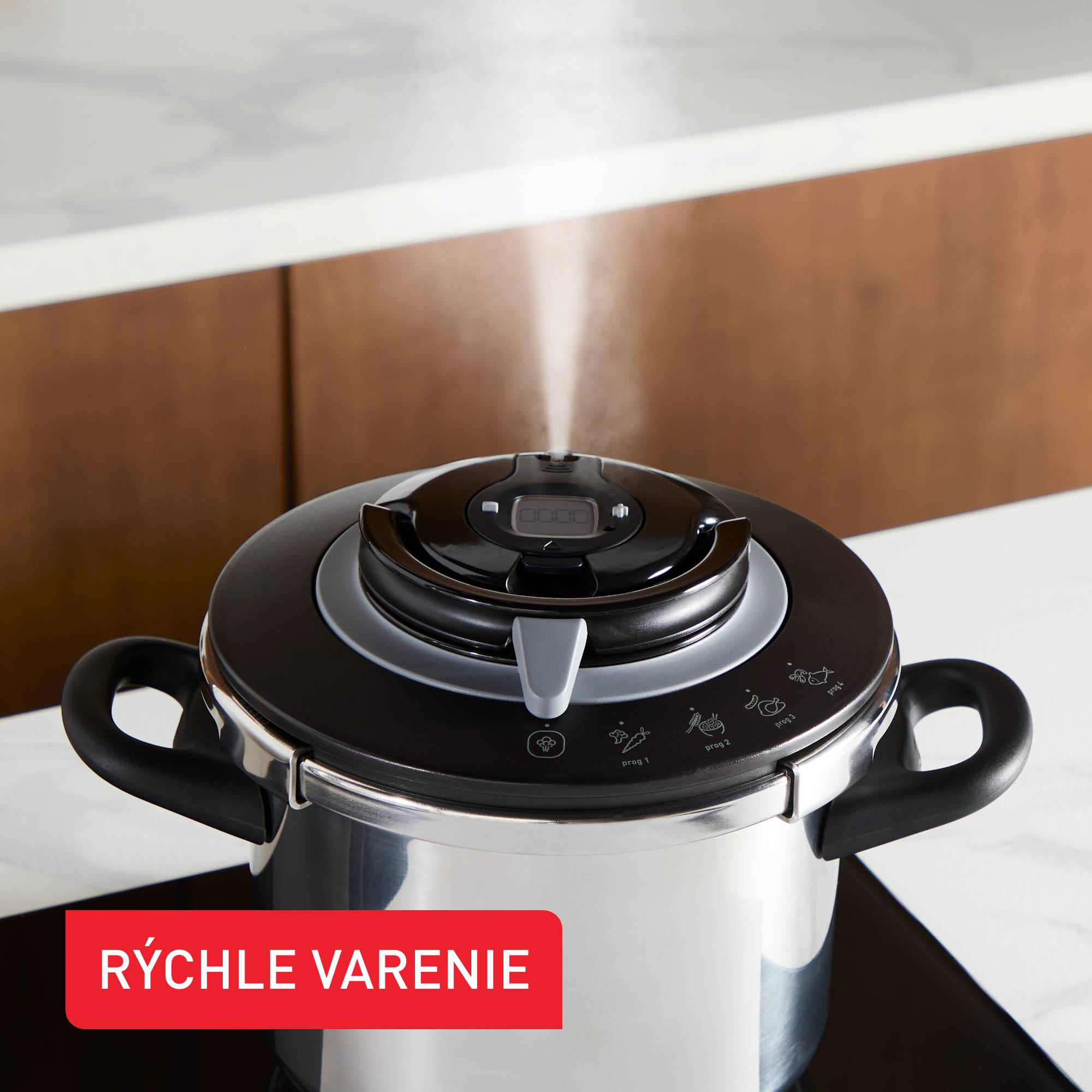 Tlakový hrniec Tefal Clipso+ CHEF 6 L + 4.5 L P4552030