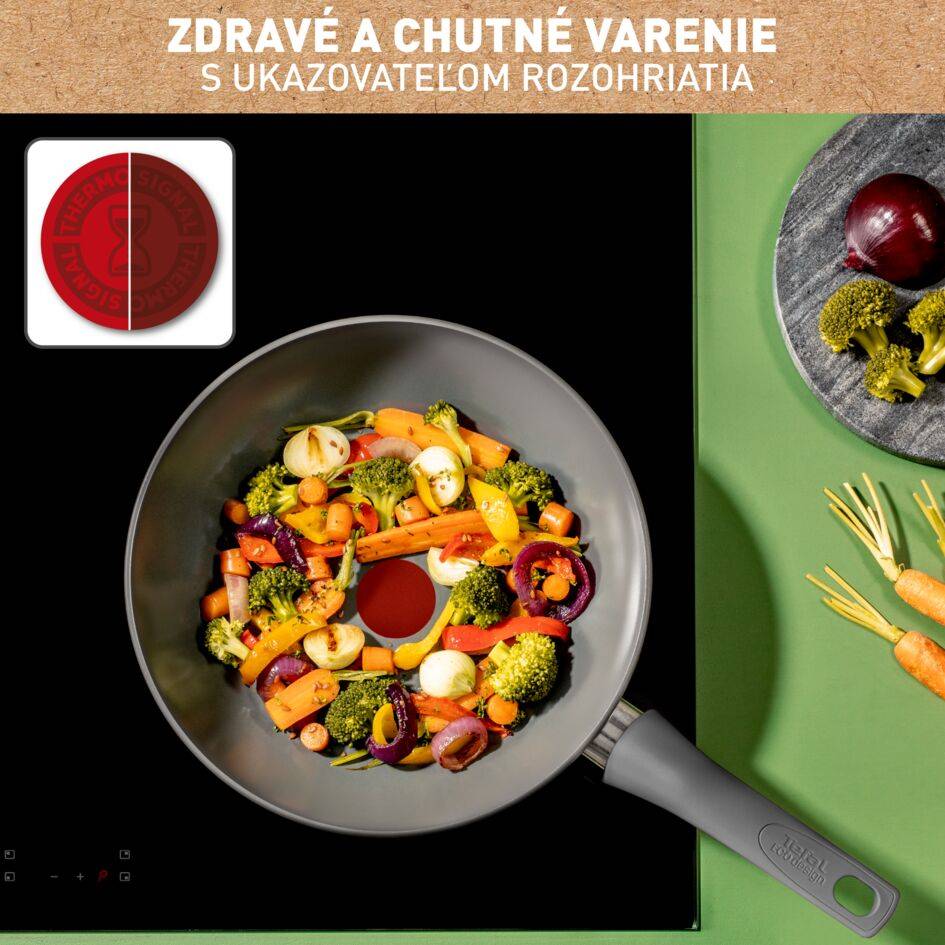 Wok panvica Tefal Renewal C4261943 28 cm Keramická