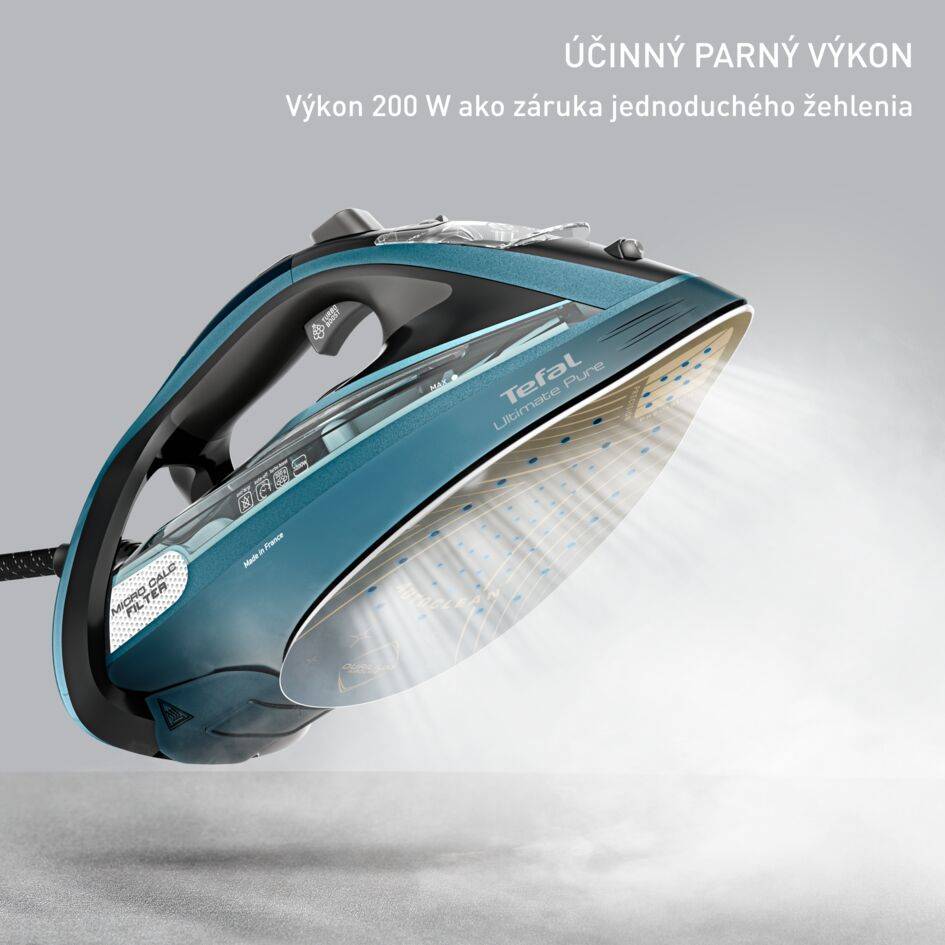 Naparovacia žehlička Tefal Ultimate Pure FV9851E0 
