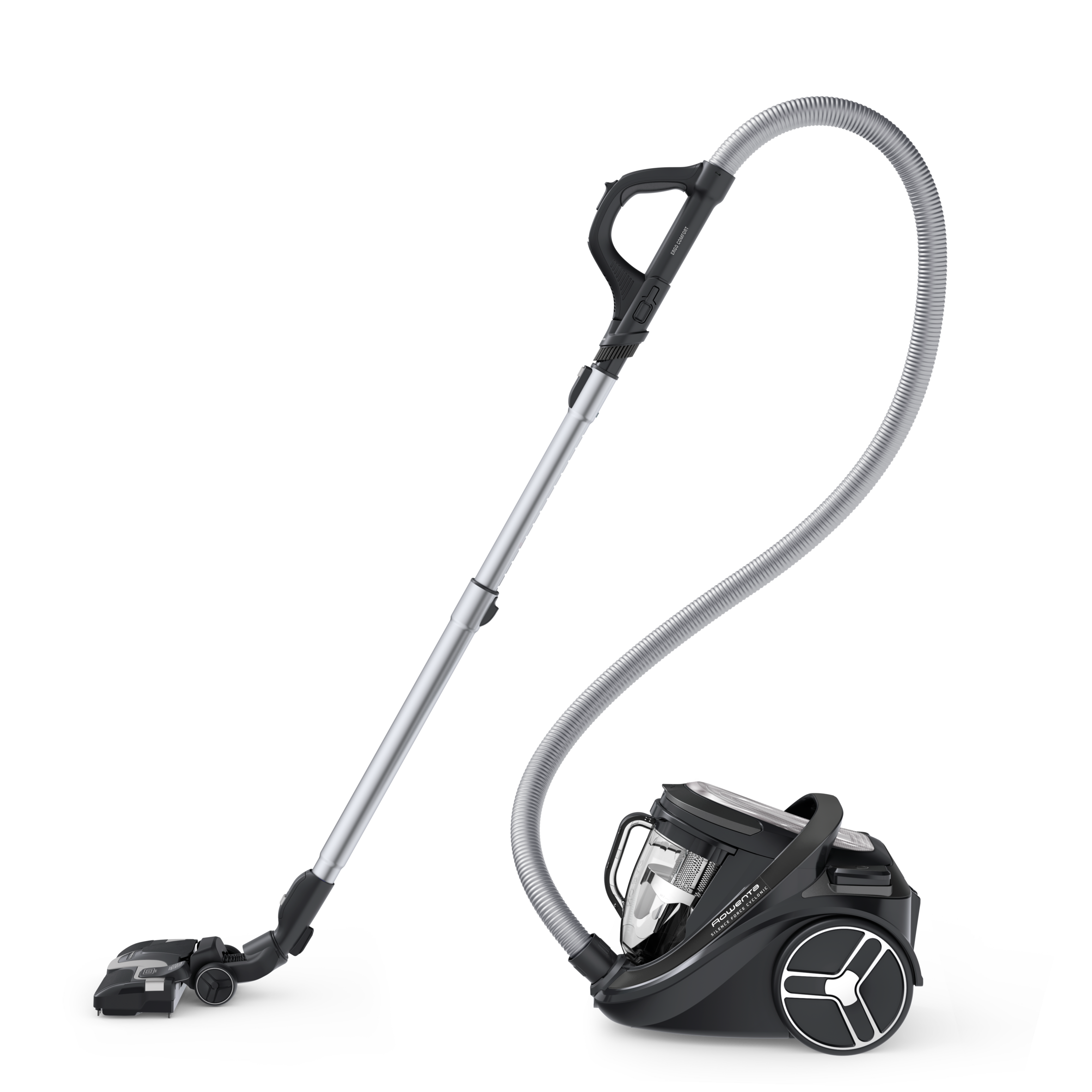 Bezvreckový vysávač Silence Force Cyclonic Effitech® 59 dB Parquet RO7935EA