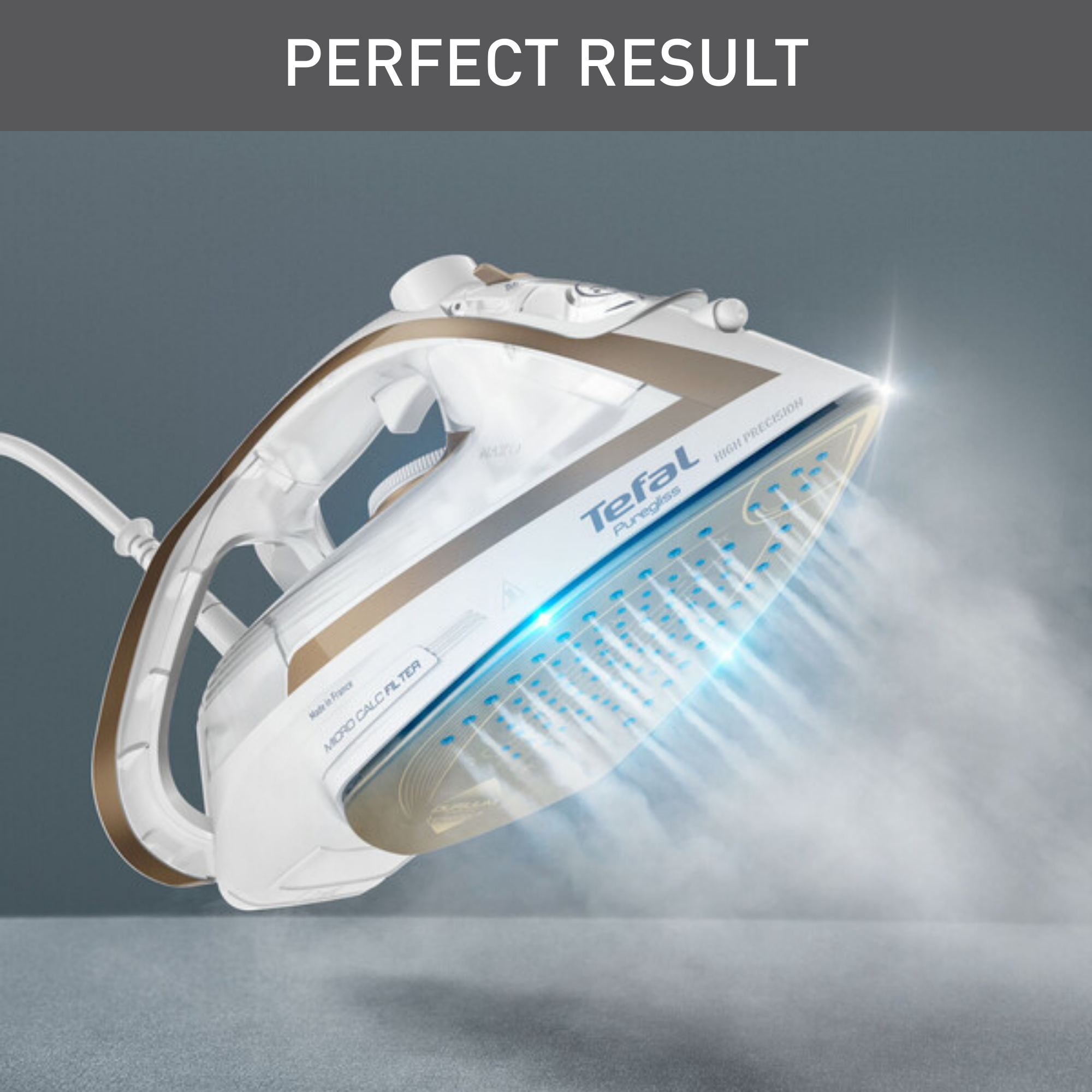 Naparovacia žehlička Puregliss Coppertinto & White FV8042E0