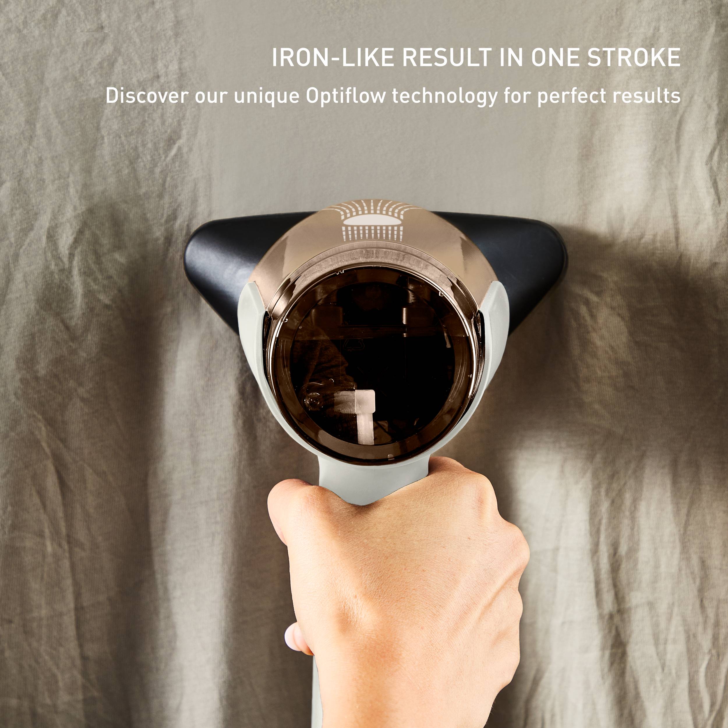 Nasávací ručný naparovač a žehlička 2v1 Tefal AeroSteam DT9820F0 Biely/zlatý