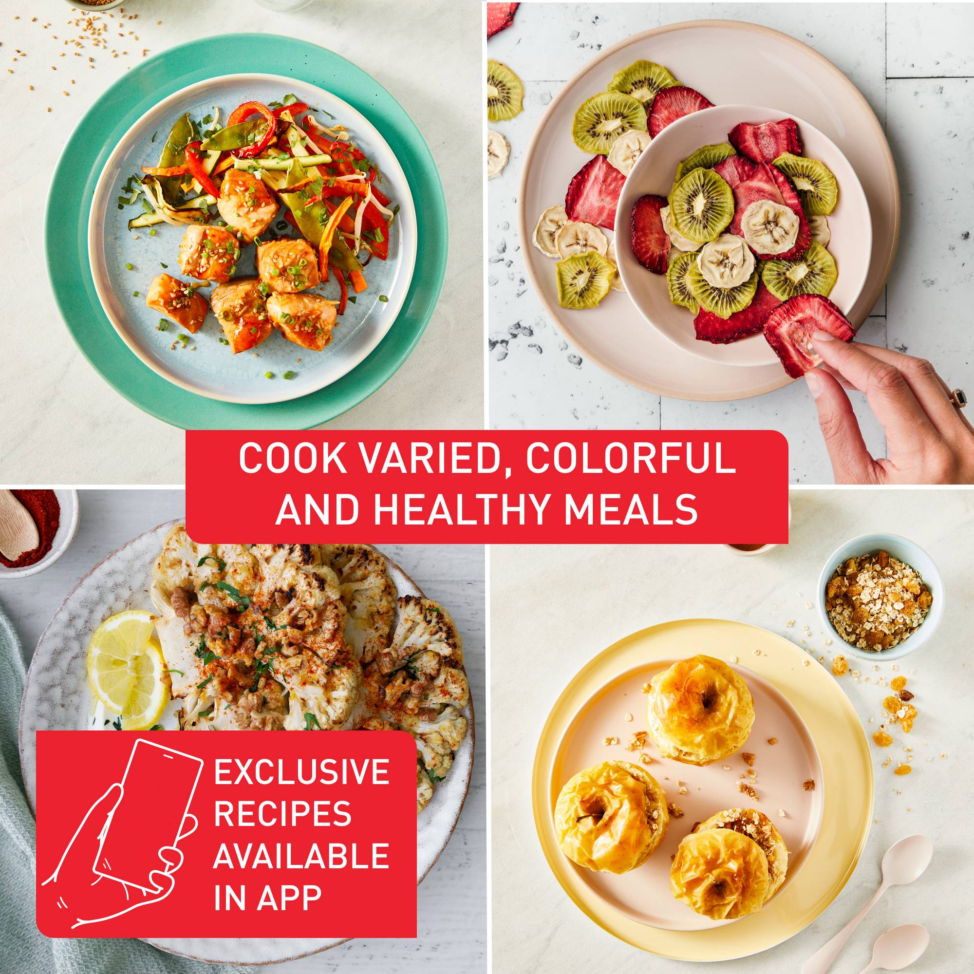 Teplovzdušná fritéza Tefal Easy Fry POP 5 l EY2452E0 Žltá