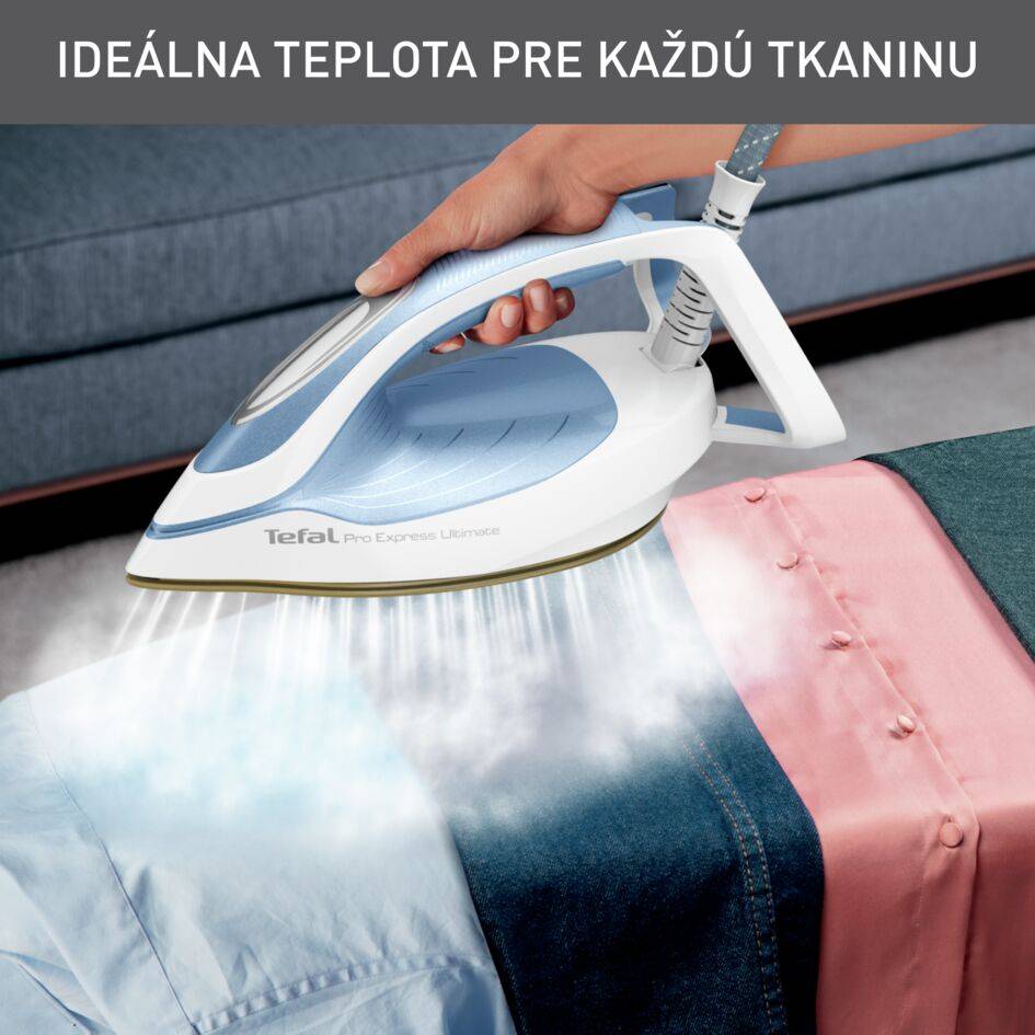 Parný generátor Tefal Pre Express Ultimate II GV9710E0 Svetlo modrý/Biely