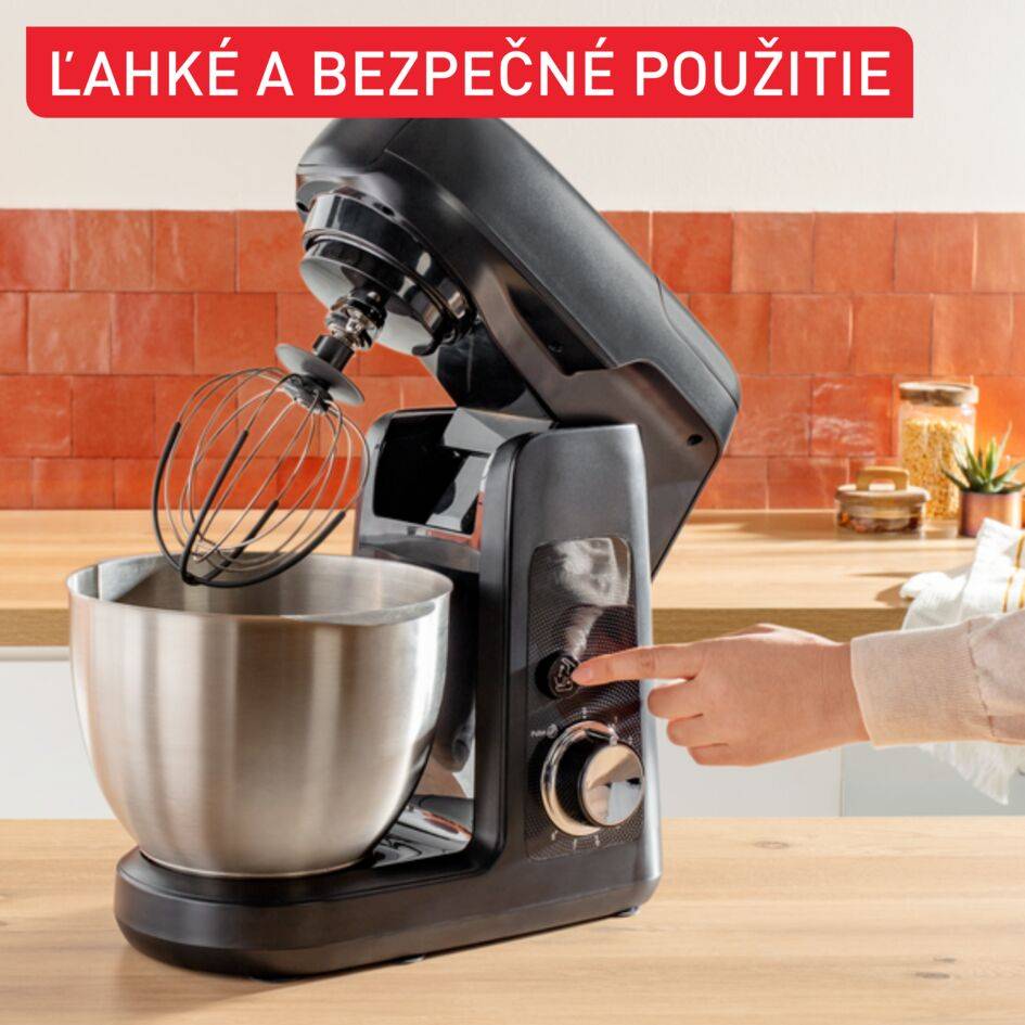 Kuchynský robot Tefal Bake Partner QB525838 Čierny