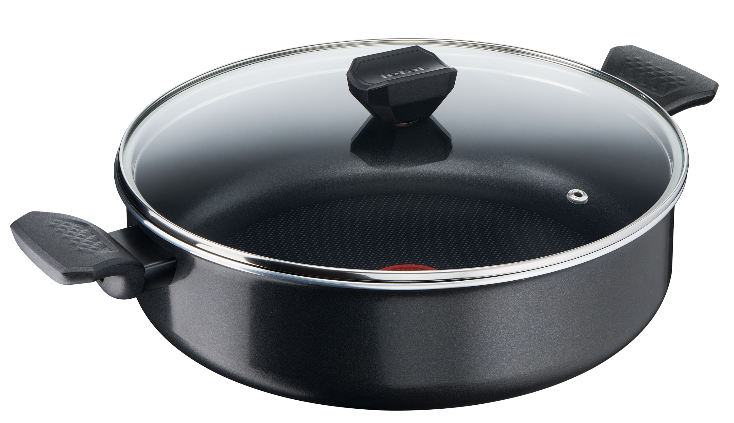 Nízky kastról s pokrievkou Tefal Simply Clean B5677253 28 cm