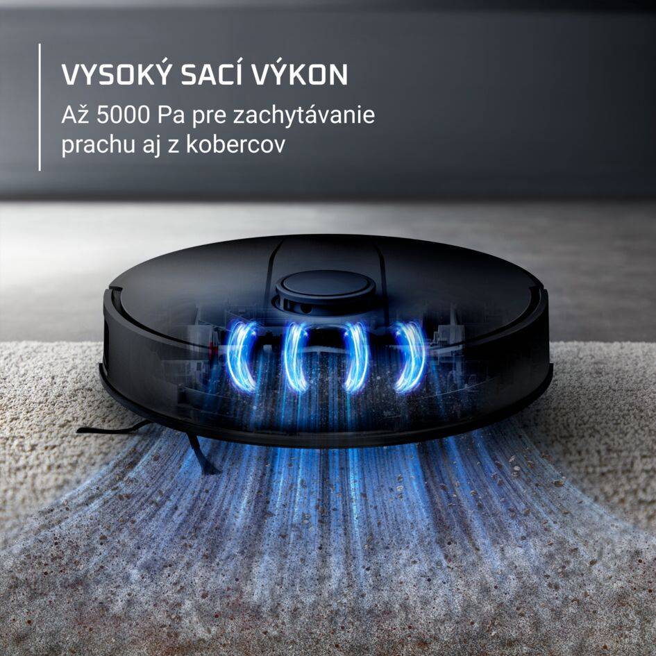 Robotický vysávač X-PLORER S135+ Detect 5000 PA RR91D5WH