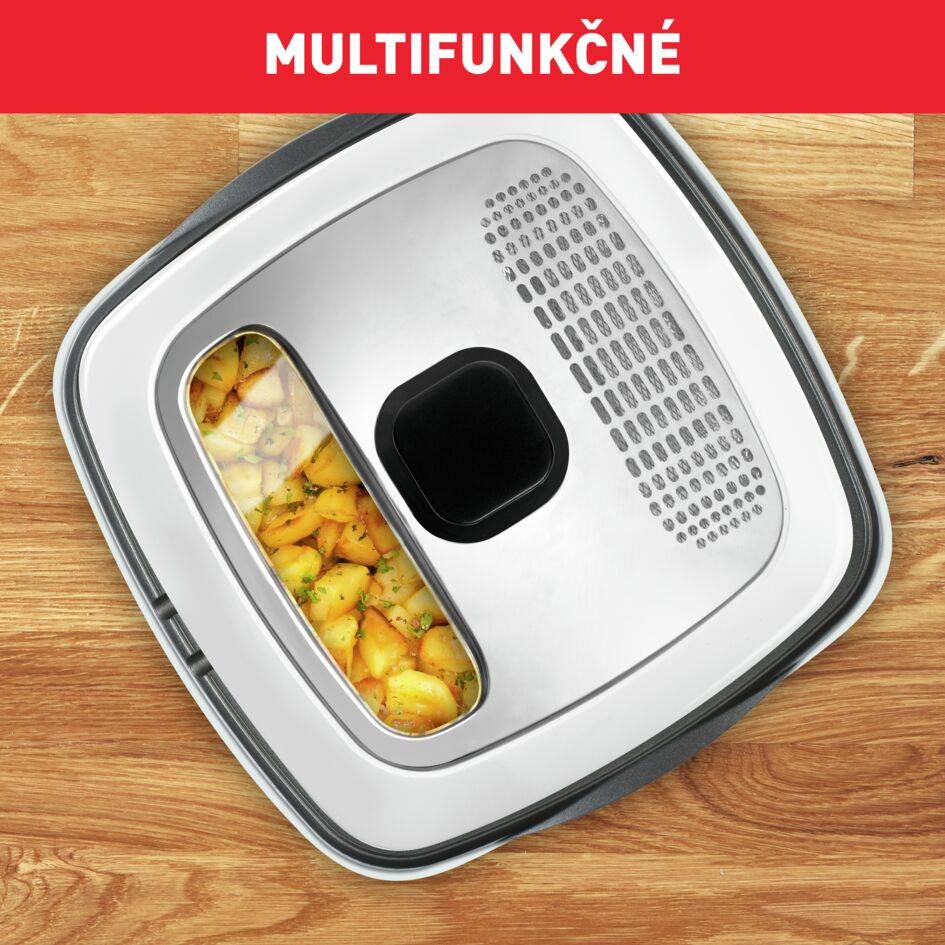 Olejová fritéza Tefal Versalio Deluxe 9v1 FR495070 Nerezová/Biela