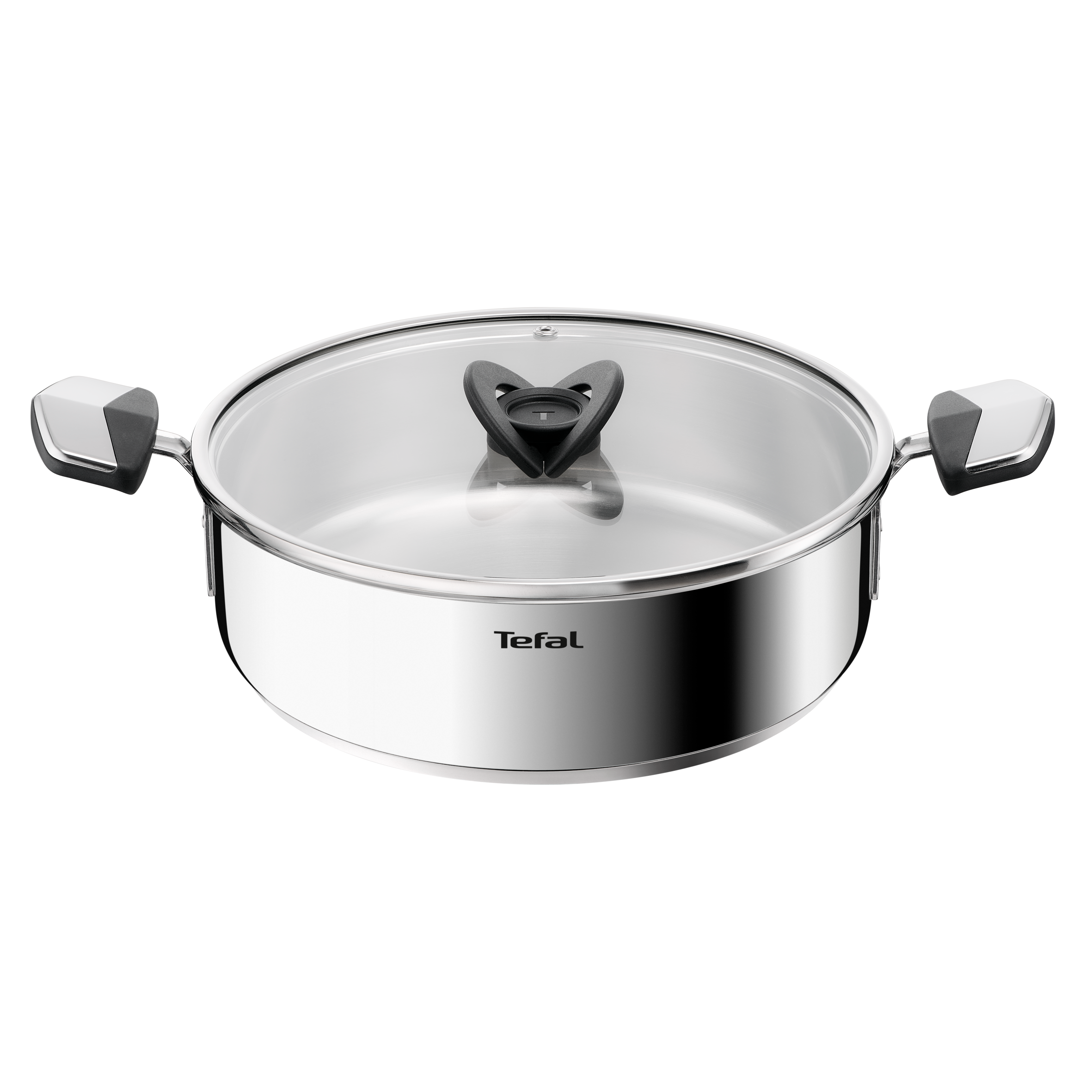 Nízky kastról z nehrdzavejúcej ocele Tefal Emotion+ E3067045 24 cm