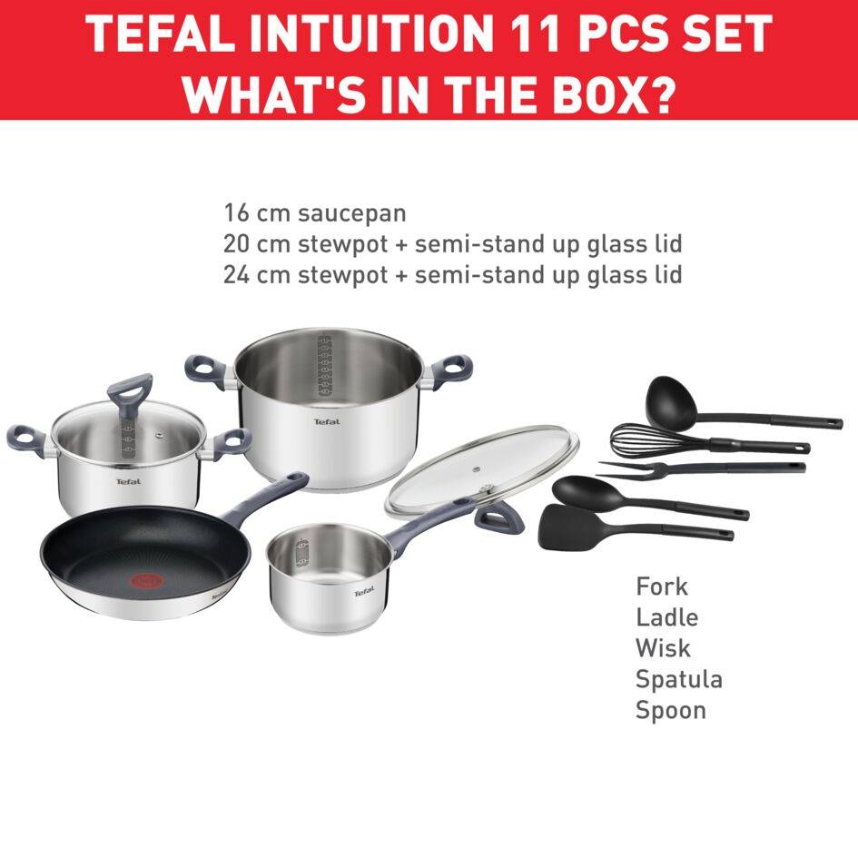 Súprava riadu Tefal Daily Cook G713SB45 11 ks