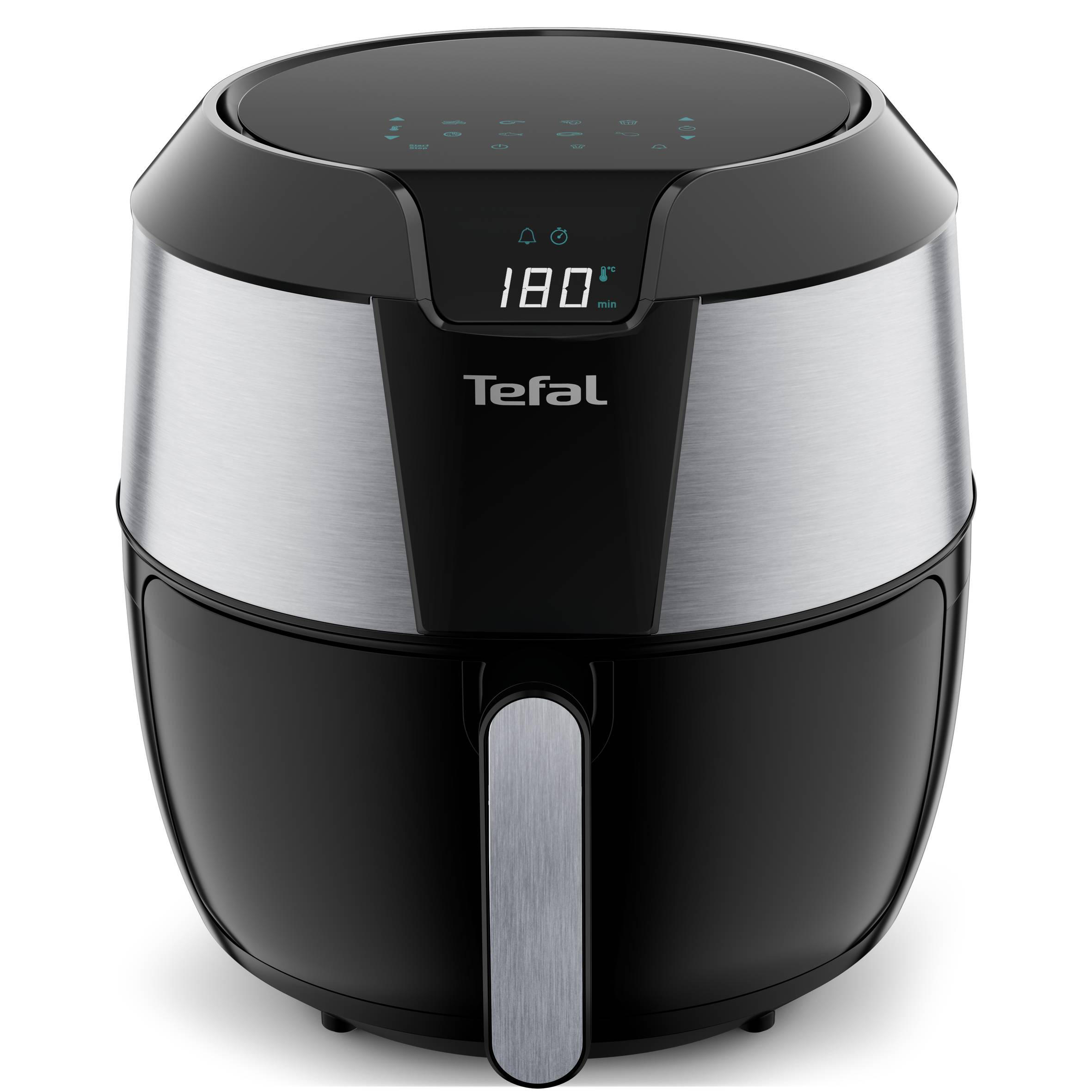 Teplovzdušná fritéza Tefal Easy Fry XXL Digital EY701D15 Nerezová/Čierna