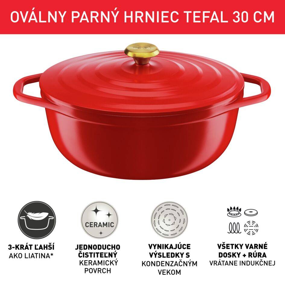 Oválny hrniec Air 30x23 cm