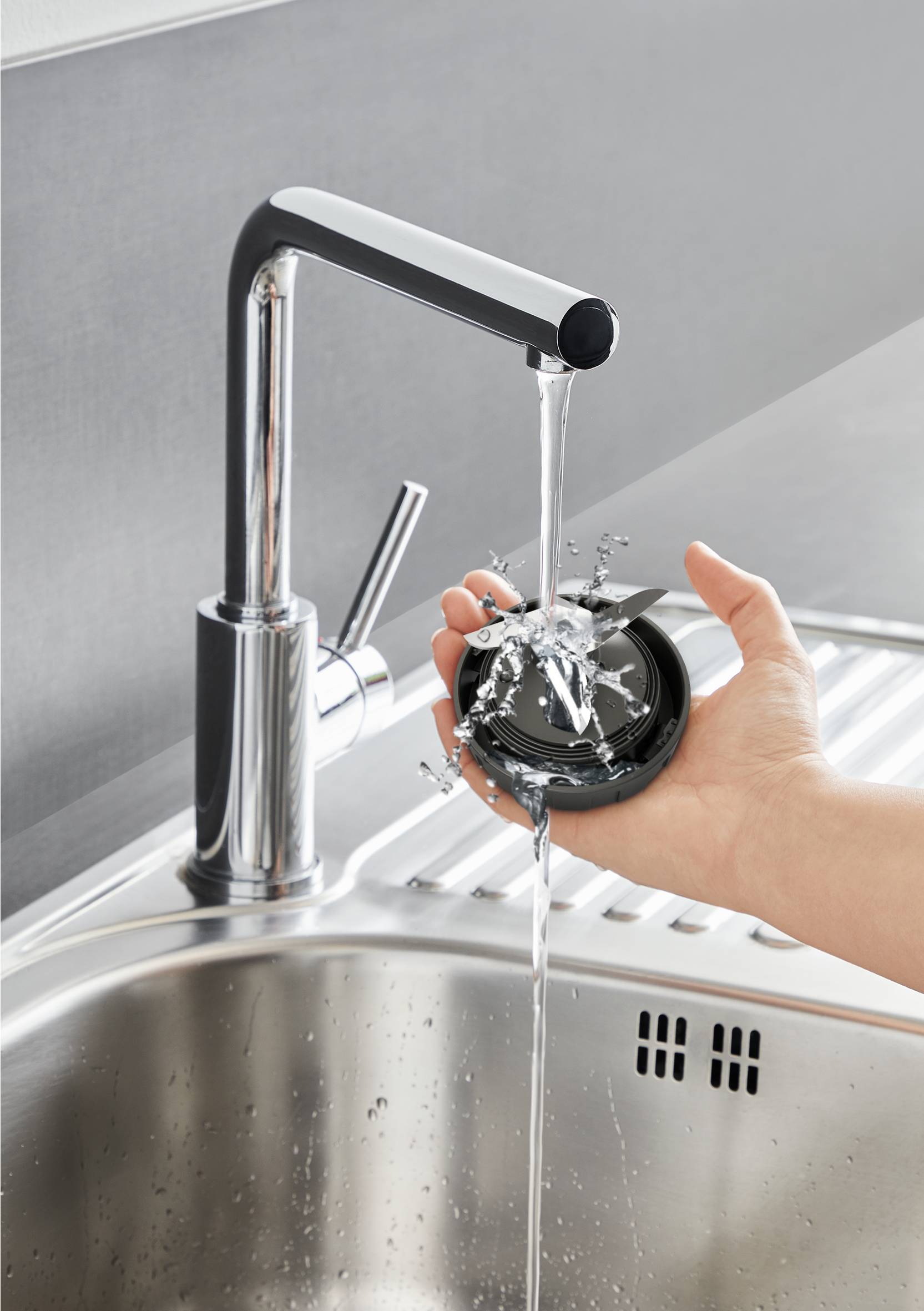 Stolný mixér Tefal Blendeo+ BL2C0130 Sivý/Biely