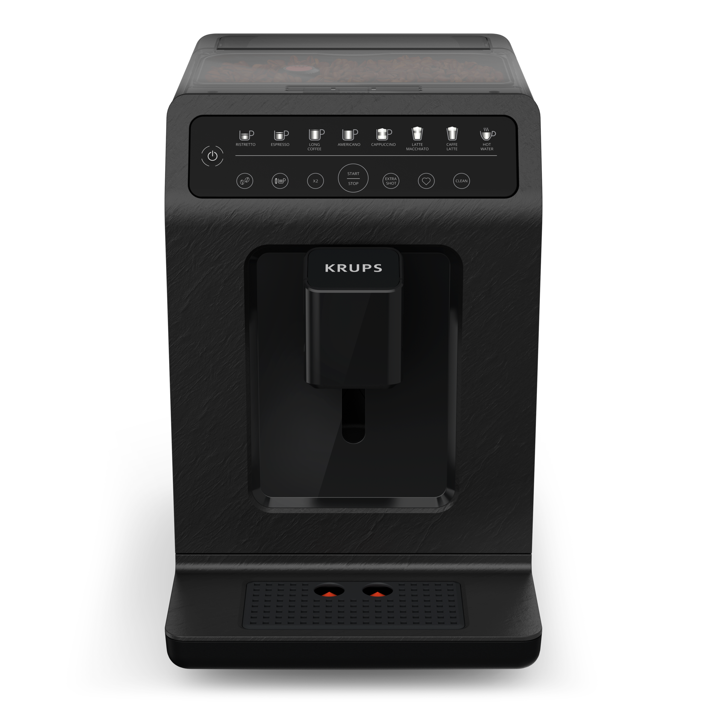 Automatický kávovar KRUPS Evidence Eco EA897B10 matne čierny