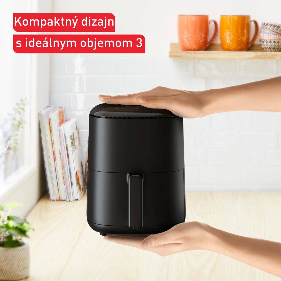  Teplovzdušná fritéza Tefal Easy Fry Compact 3 l EY145810 Čierna