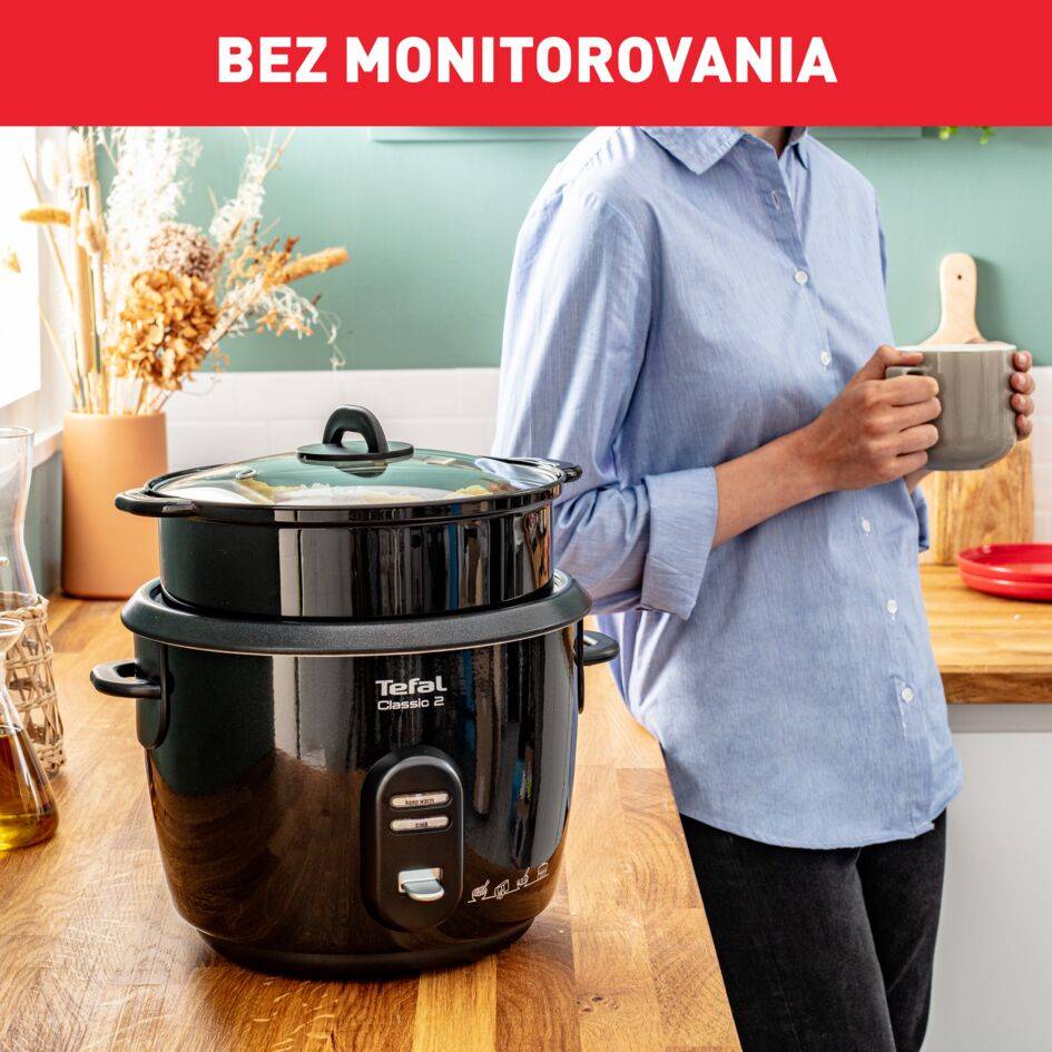 Ryžovar Tefal Classic 12 porcií RK103811 Čierny