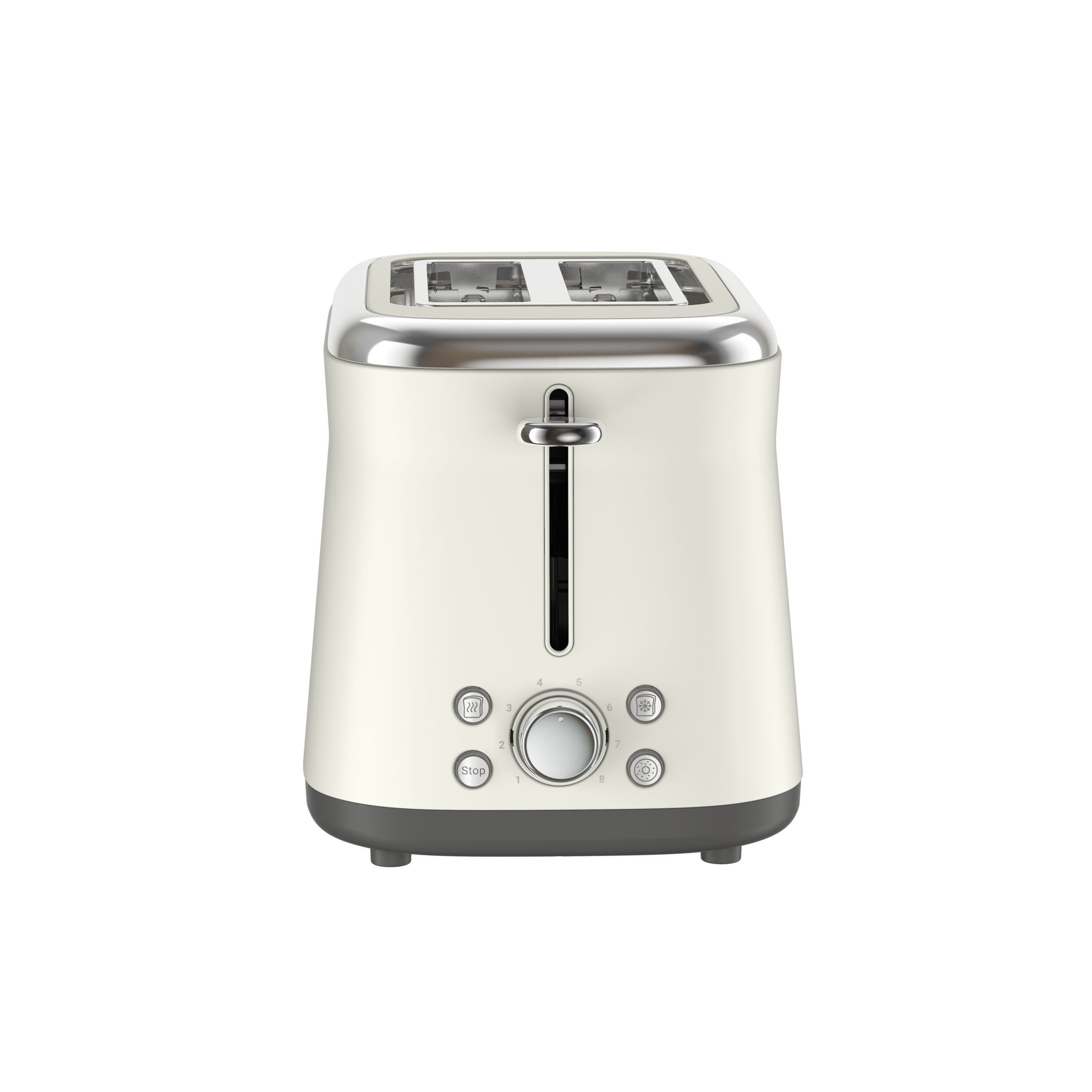 Retro hriankovač Tefal Collection TT720AE0 ušľachtilá oceľ krémový