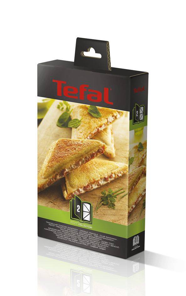 Výmenné platničky pre sendvičovač Tefal Snack Collection XA800212 Trojuholníkový toast