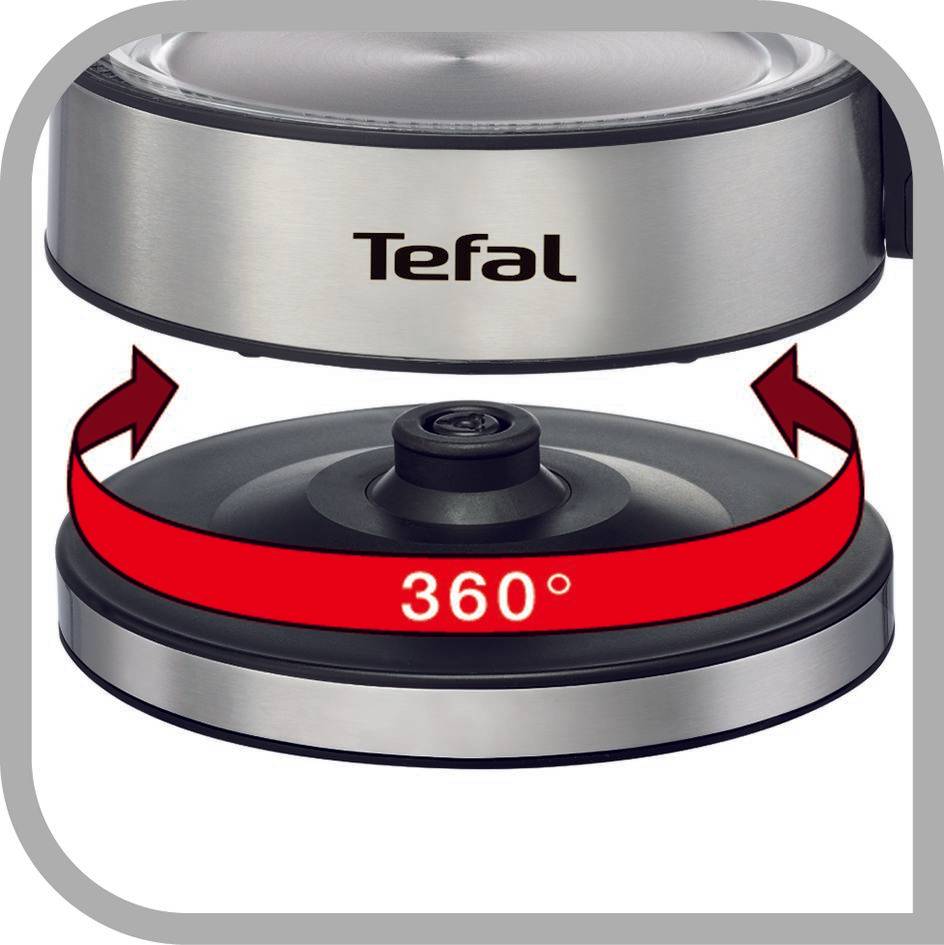 GLASS KETTLE KI730D30 sklo/strieborná