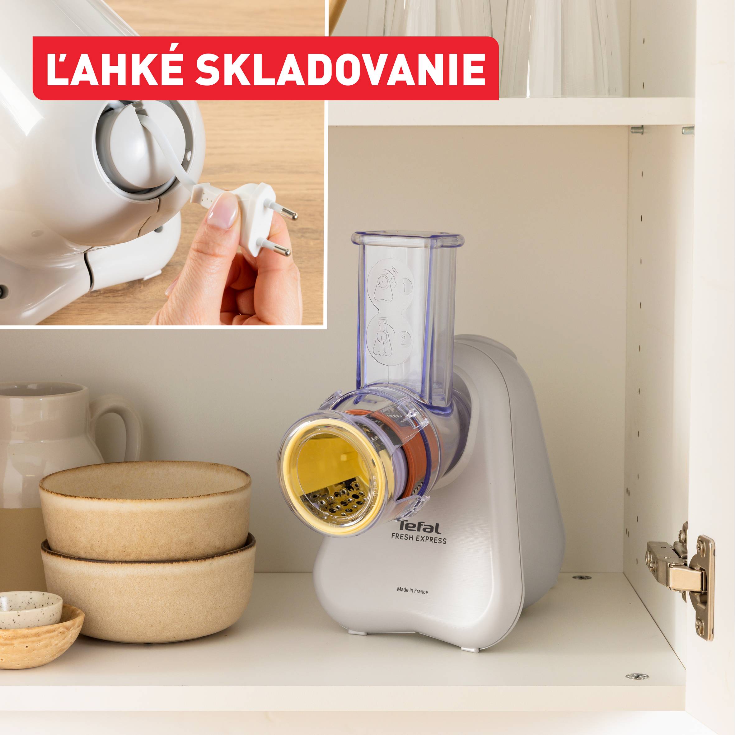 Elektrické strúhadlo Tefal Fresh Express DN853BE0