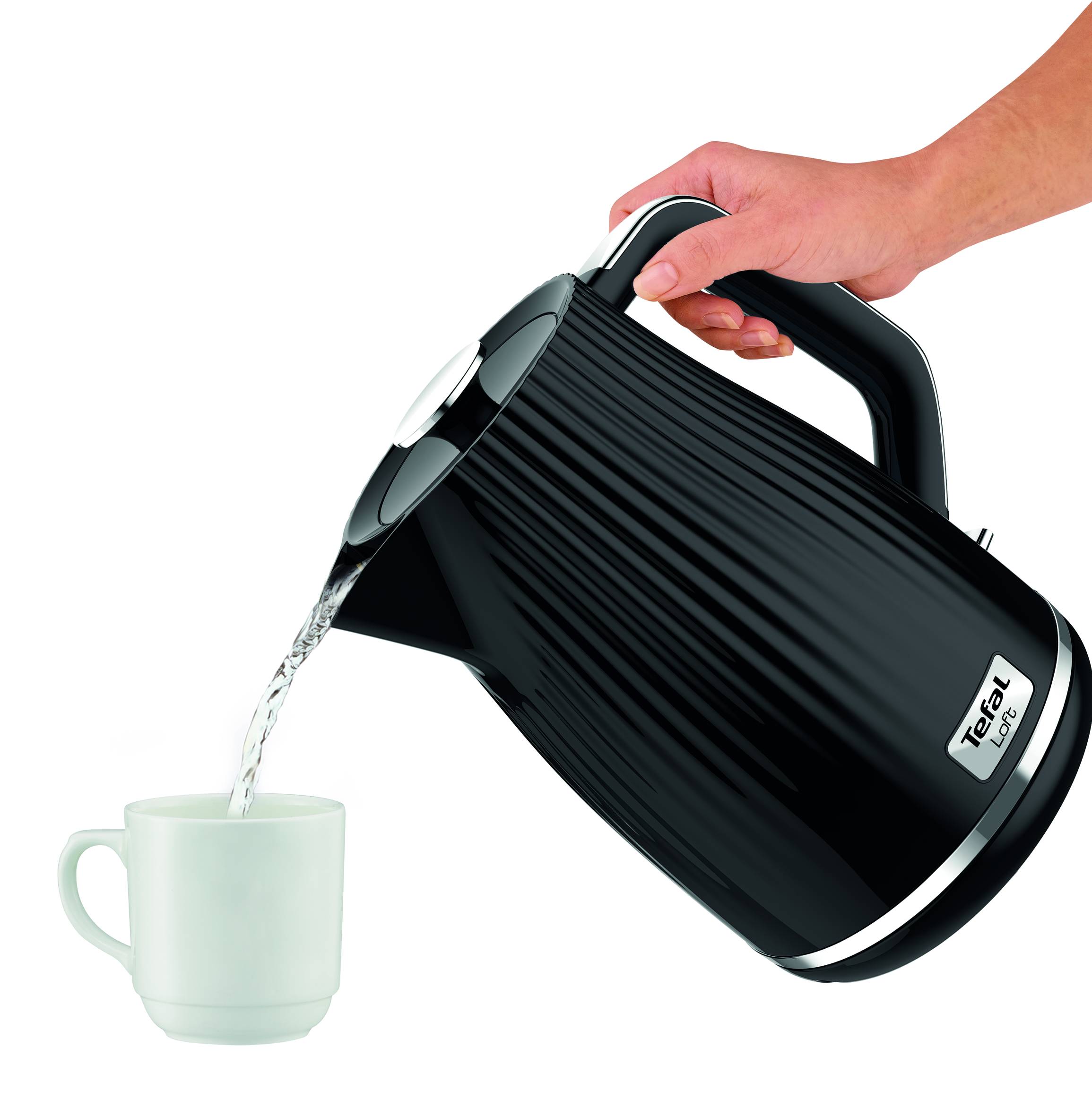 Rýchlovarná kanvica Tefal Loft KO250830 Čierna 1,7 l