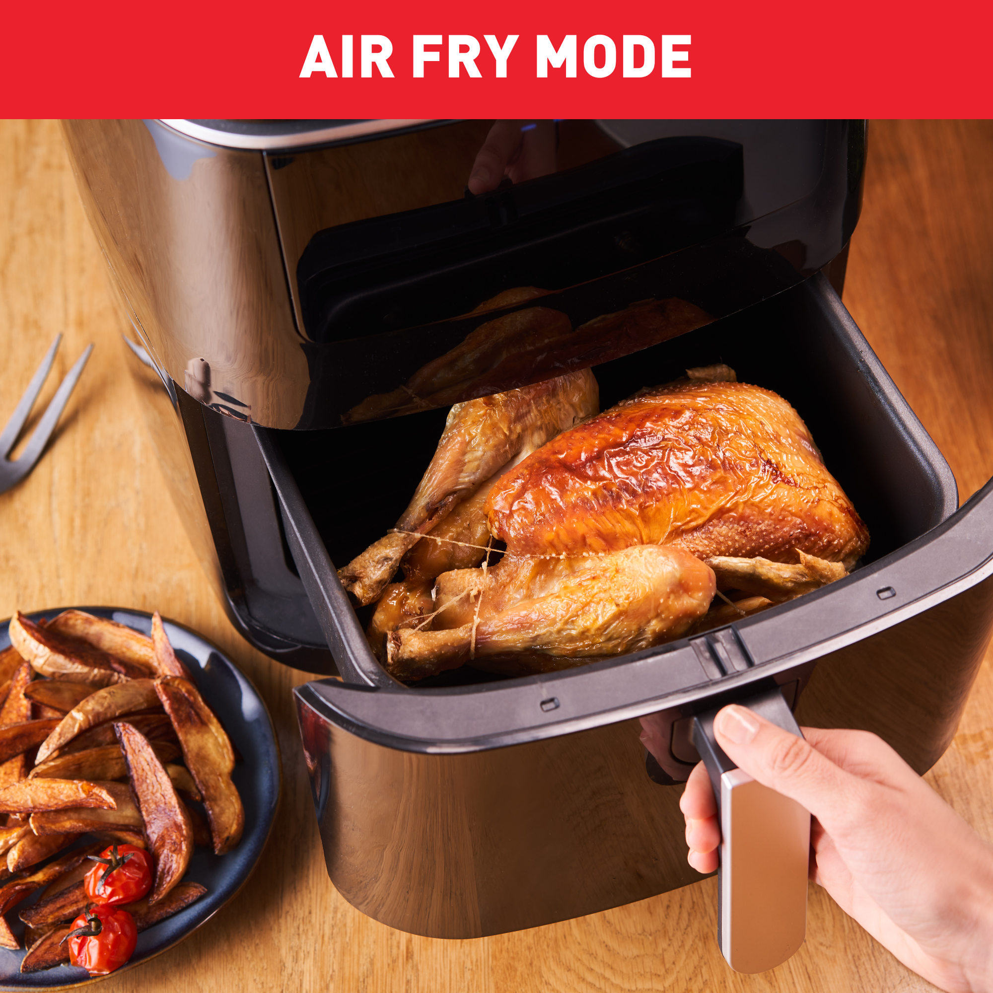 Teplovzdušná fritéza Tefal Easy Fry & Grill & Steam 3v1 FW201815 Čierna