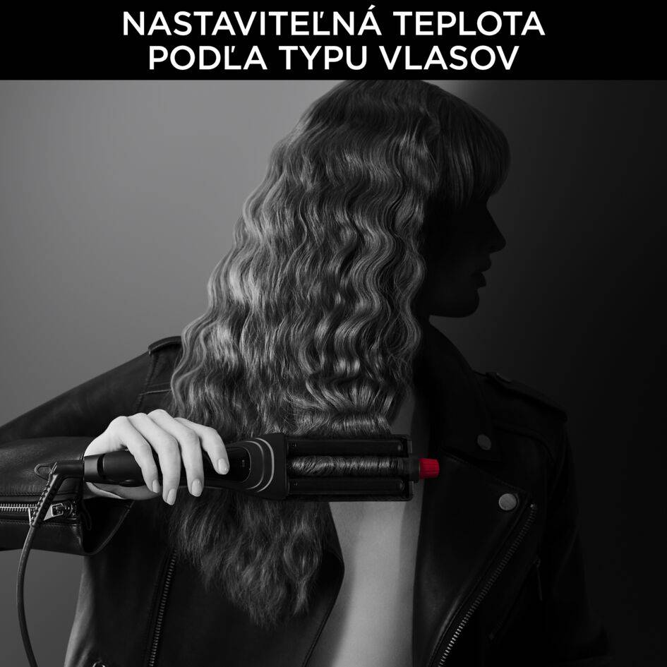 Kulma na vlasy Rowenta x KARL LAGERFELD Waves Addict CF471LF0