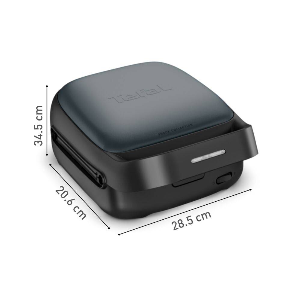 Sendvičovač a vaflovač Tefal Snack Collection SW862BF0 Čierna