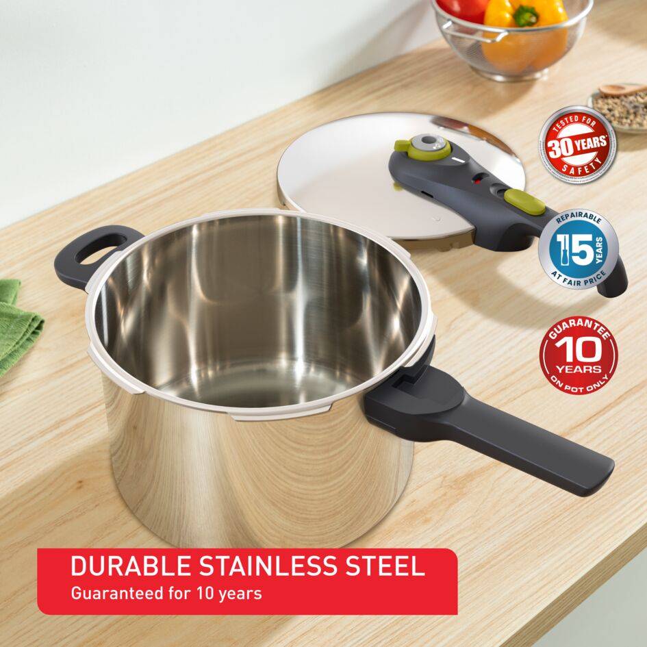 Tlakový hrniec Tefal Secure 5 Neo P2530738 Nerezový 6 l