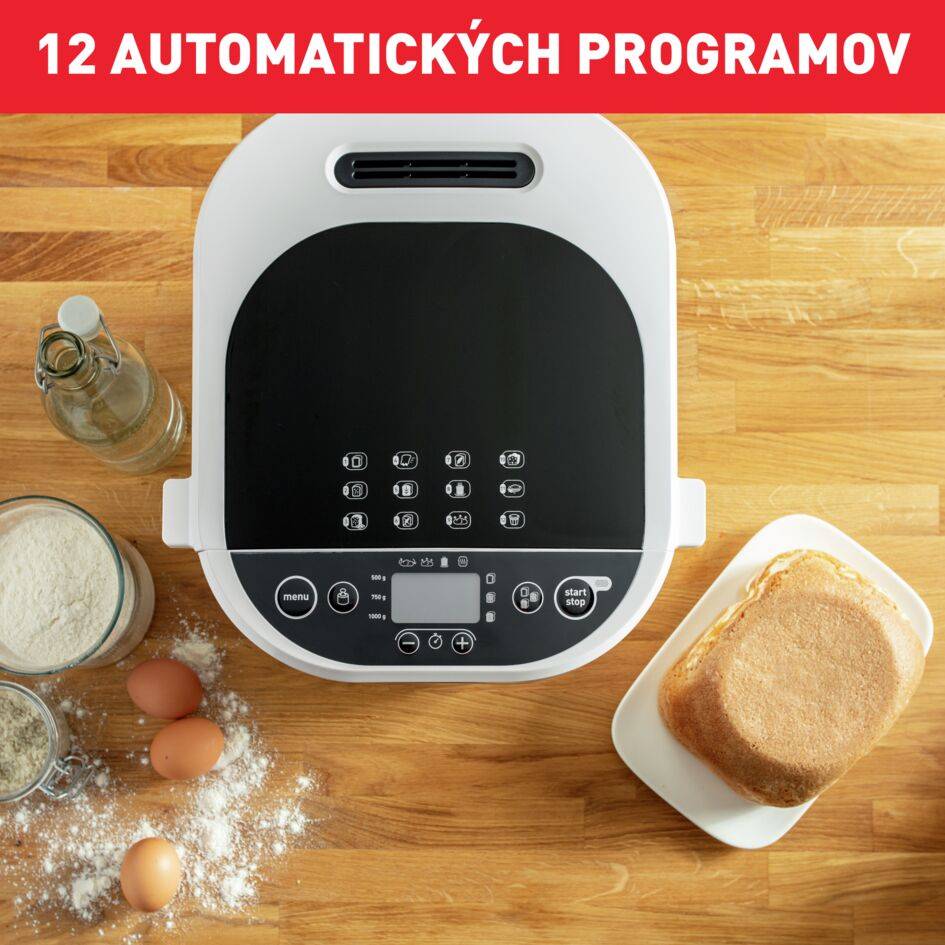 Domáca pekáreň Tefal Pain Doré PF210138 Čierna/Biela