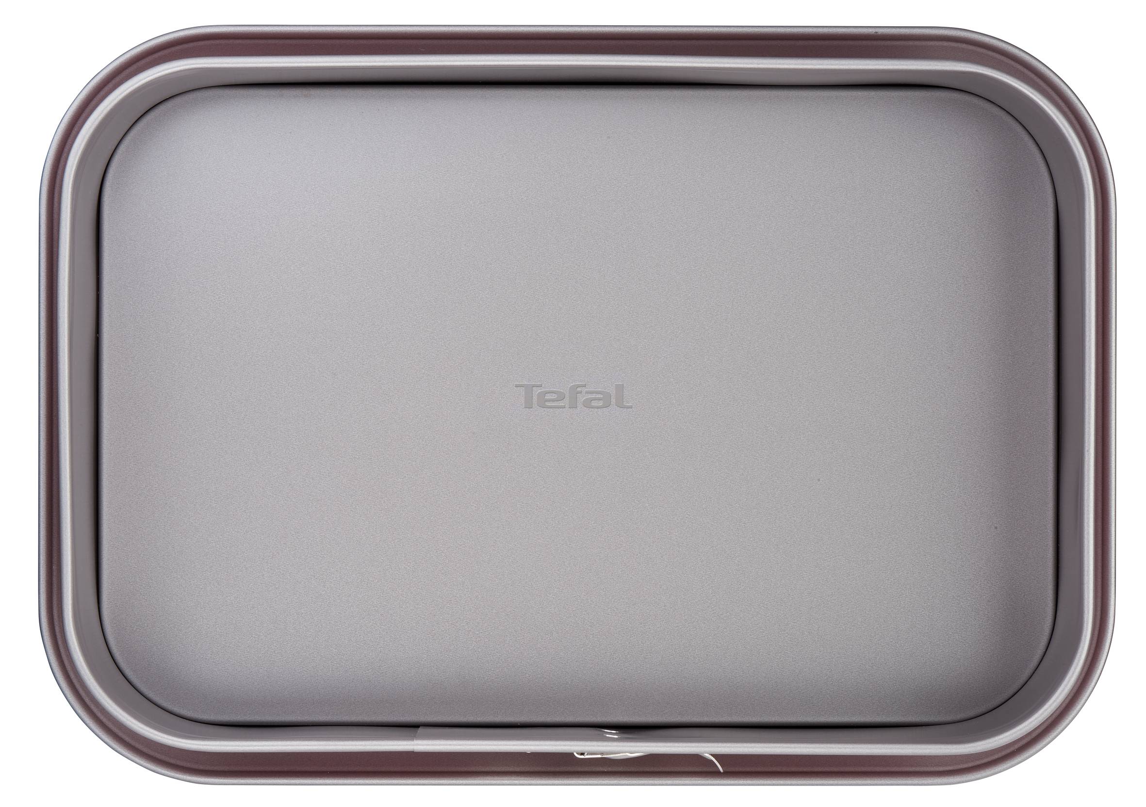 Rozkladacia forma na koláč Tefal Delibake J1640574 Červená/Sivá 36x24 cm