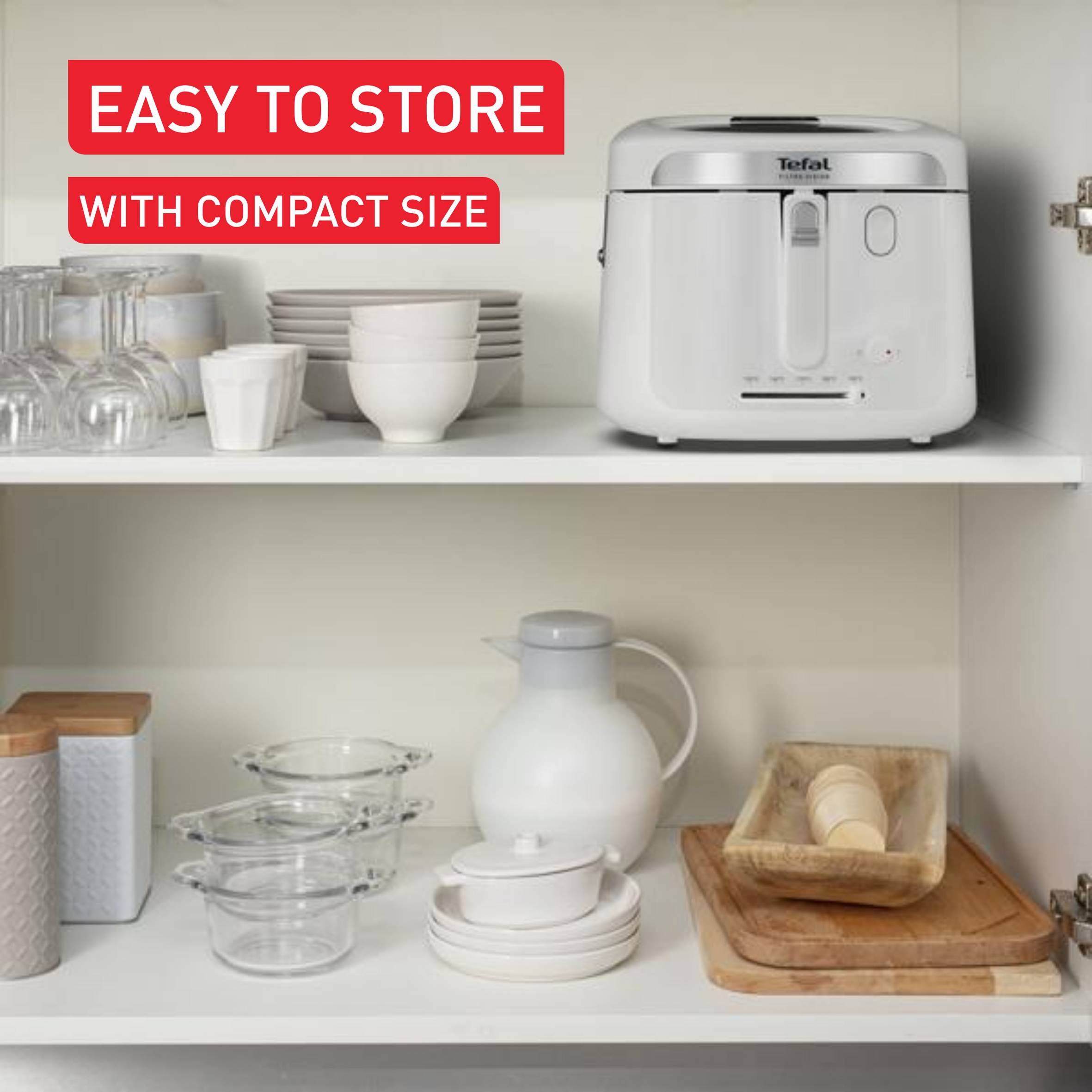 Olejová fritéza Tefal Filtra Vision FF2541E0 Biela