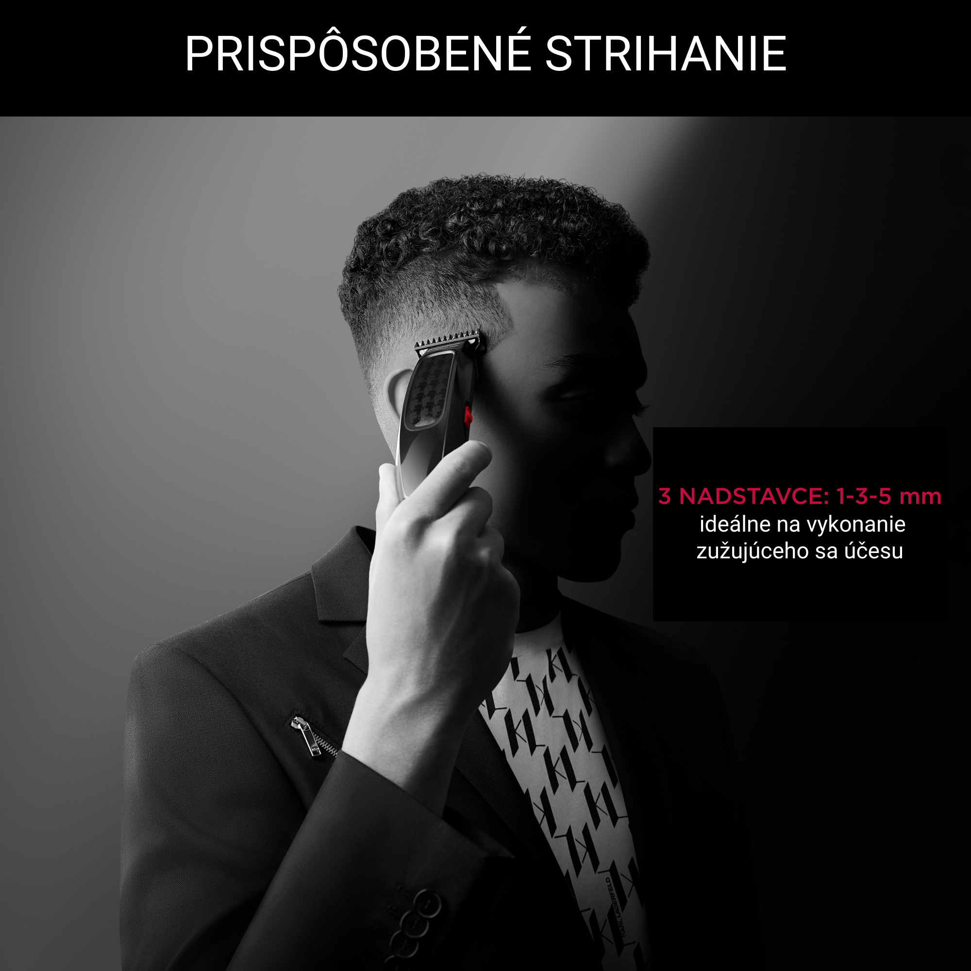 Zastrihávač vlasov Rowenta Cut & Style Stylization TN182LF0