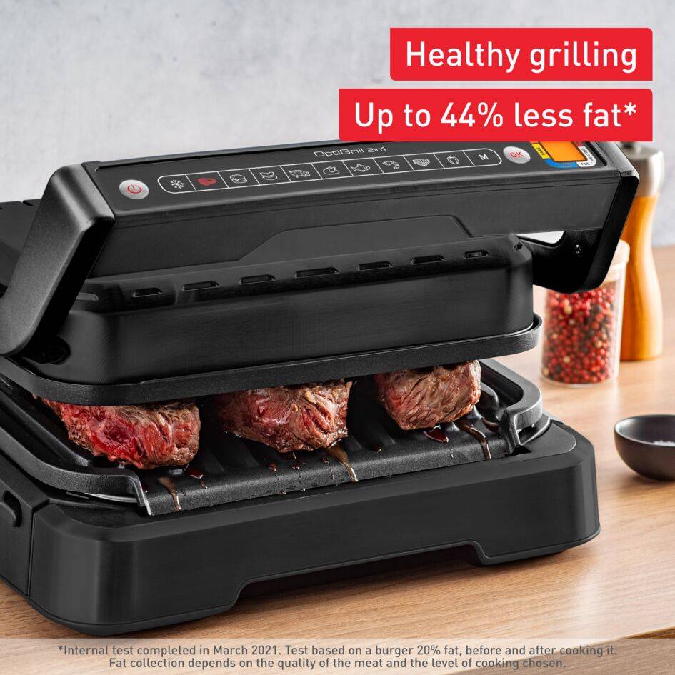 OptiGrill 2v1 čierny GC772830