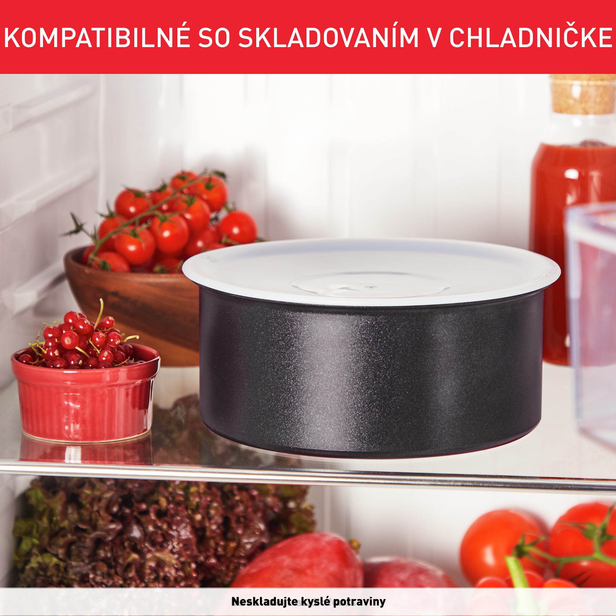 Súprava viek pre rajnice Tefal Ingenio L9849253 3 ks 16, 18 a 20 cm