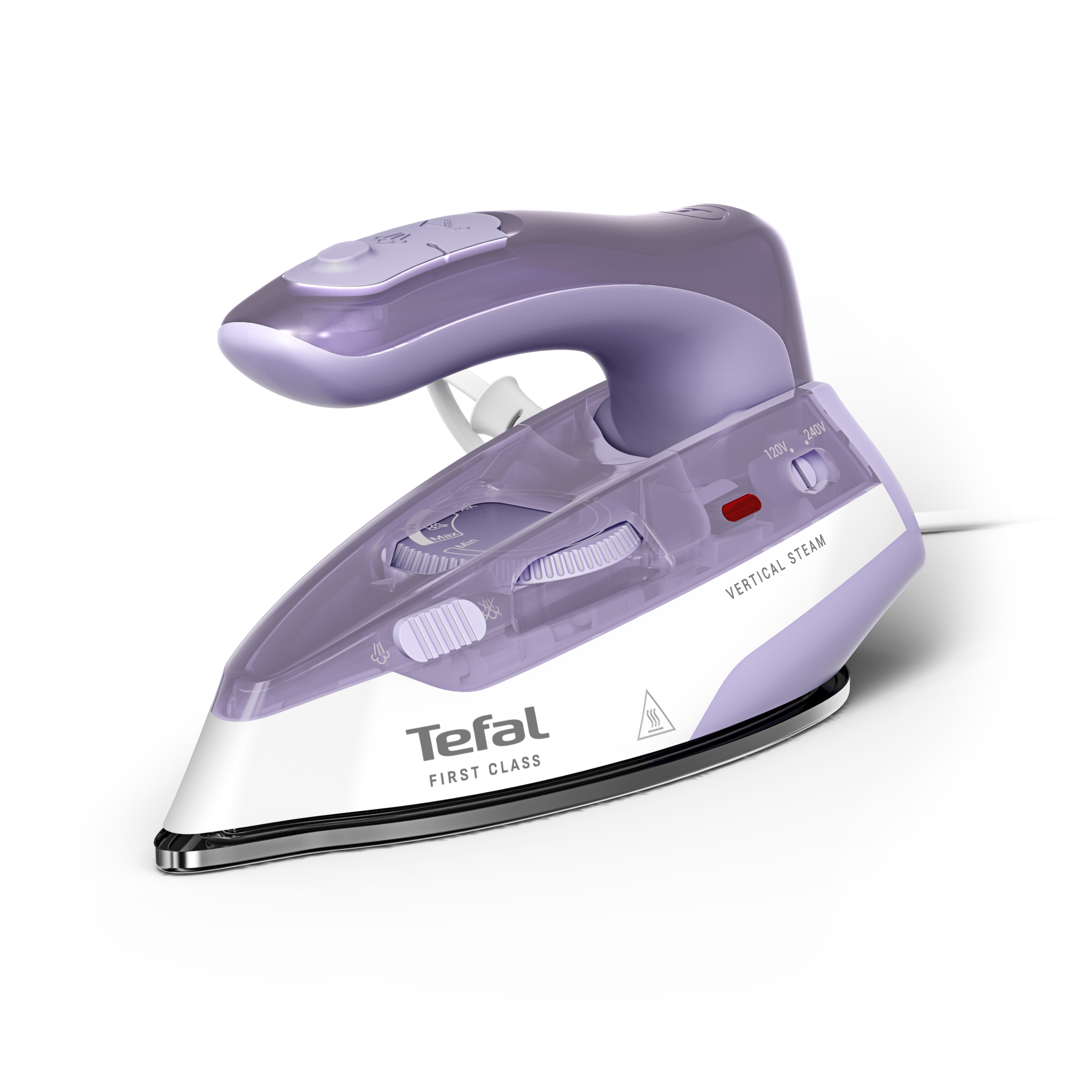 Naparovacia žehlička Tefal First Class DB1612E0 Fialová/Biela