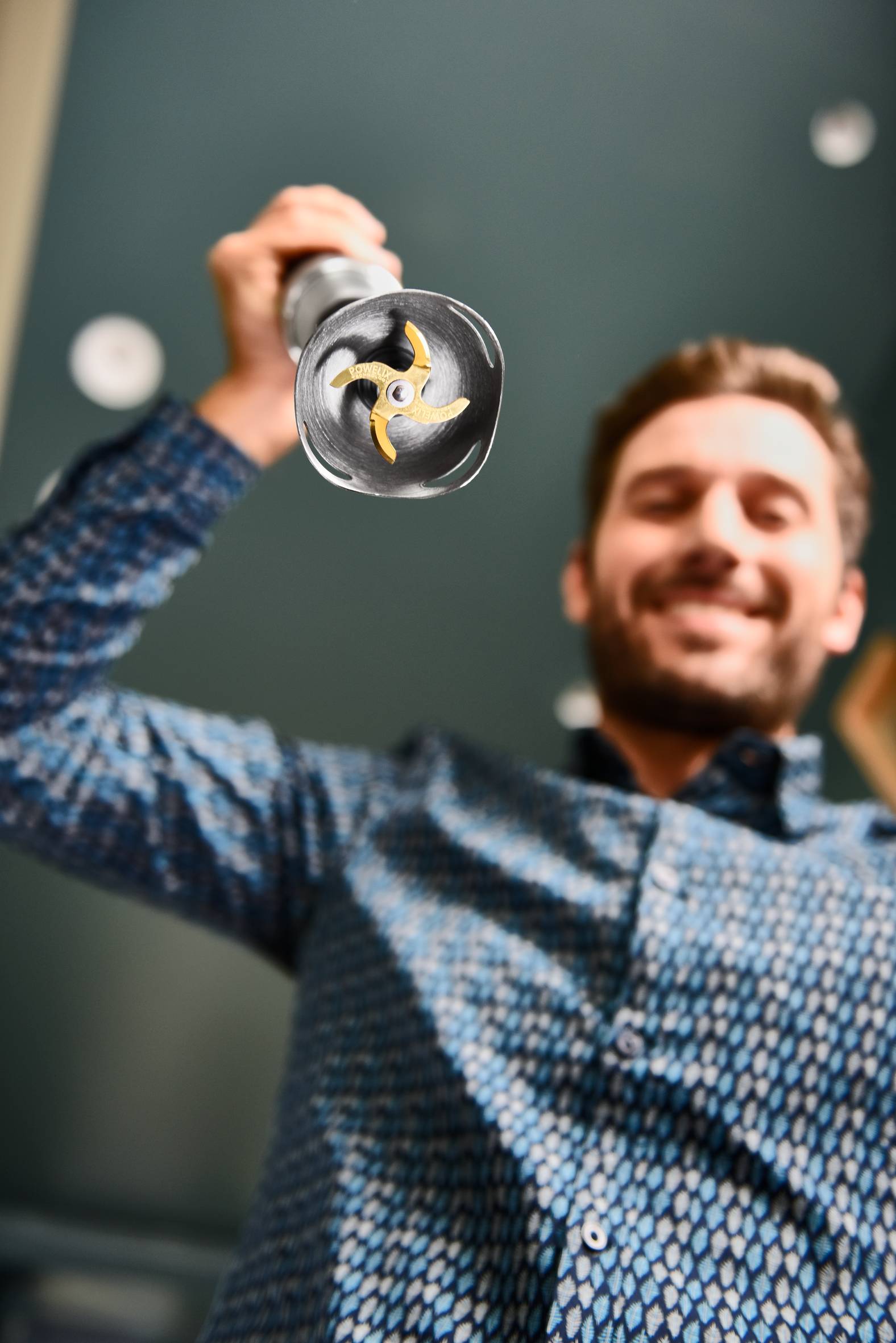 Tyčový mixér Tefal Infiny Force Pro 5v1 HB95LD38 Nerezový/Čierny