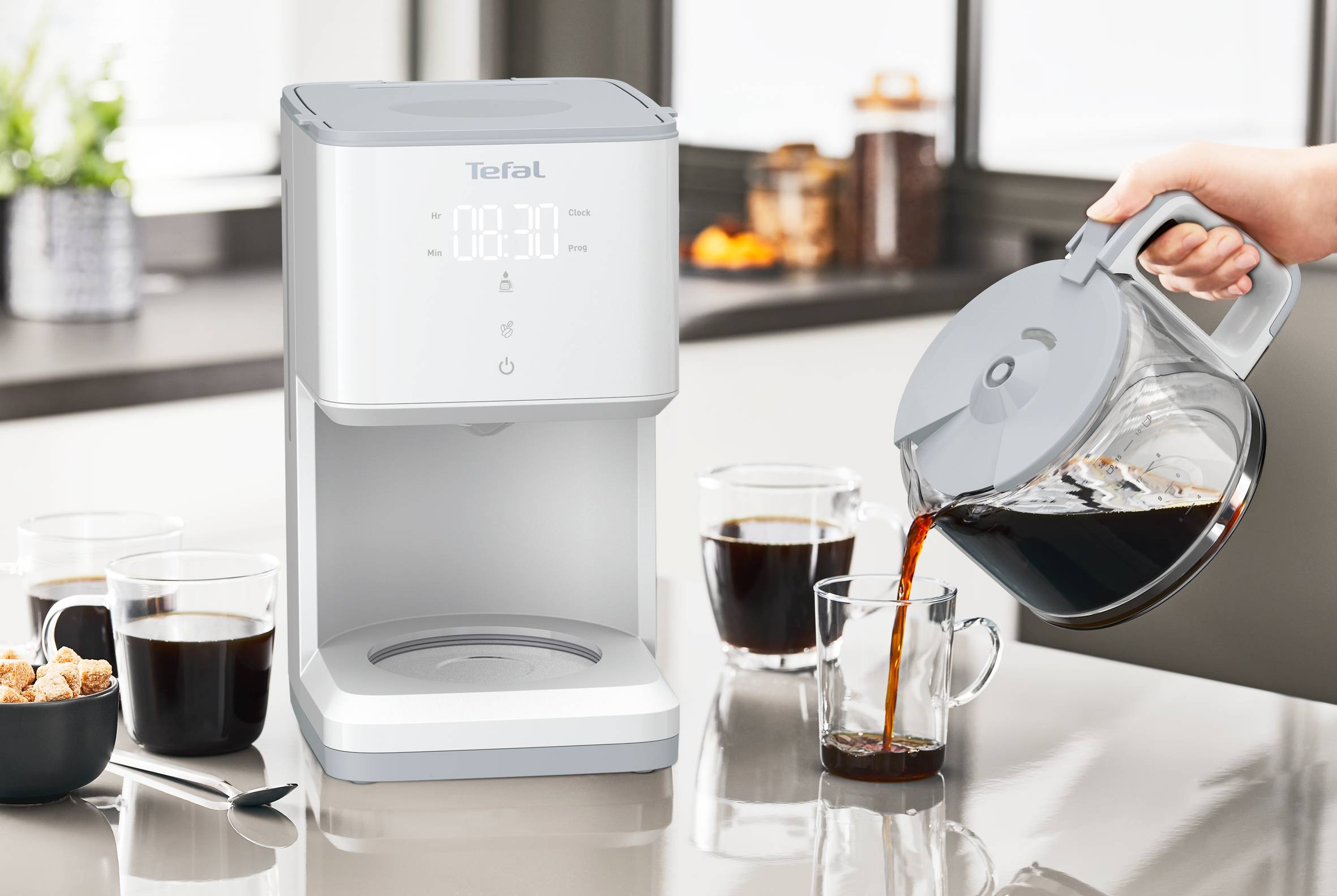 Prekvapkávací kávovar Tefal Sense CM693110 Biely