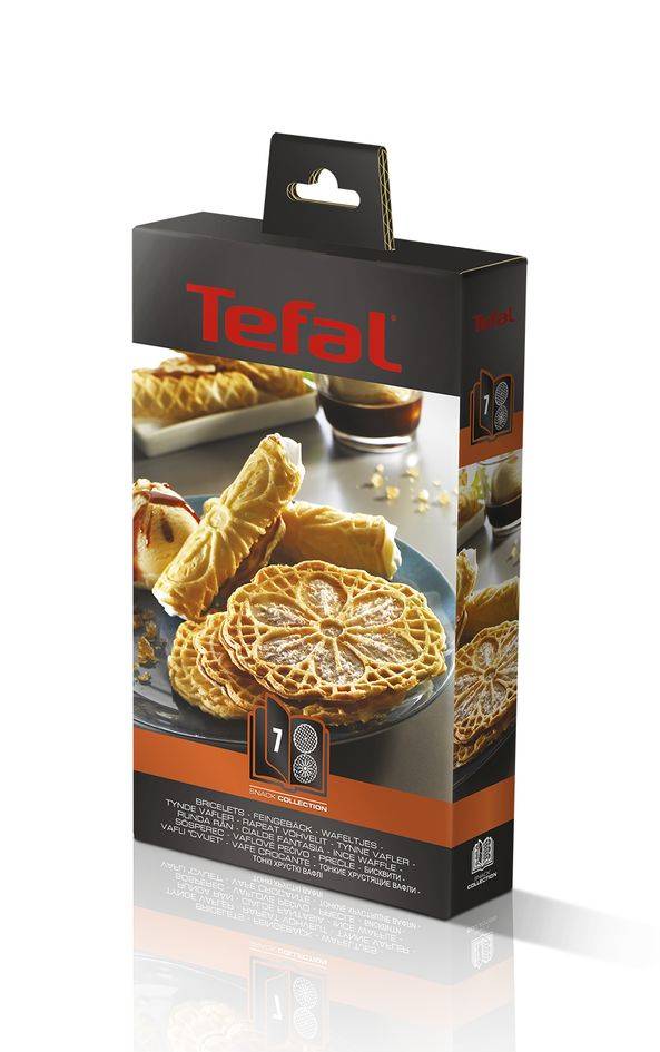 Vymeniteľné platničky Tefal Snack Collection XA800712 Kvetinové lievance