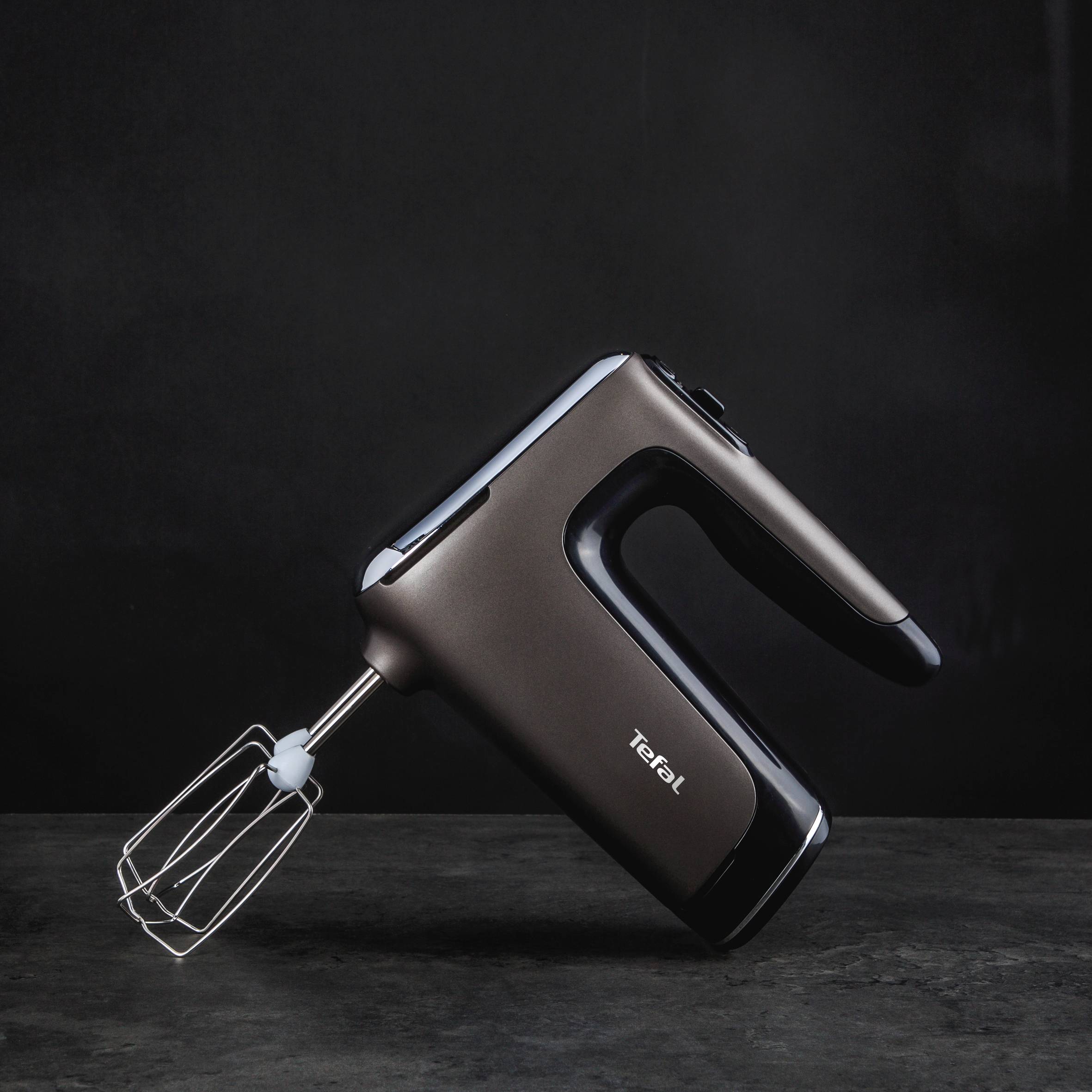 Ručný mixér Tefal Powermix Silence HT650E38 Strieborný/Čierny