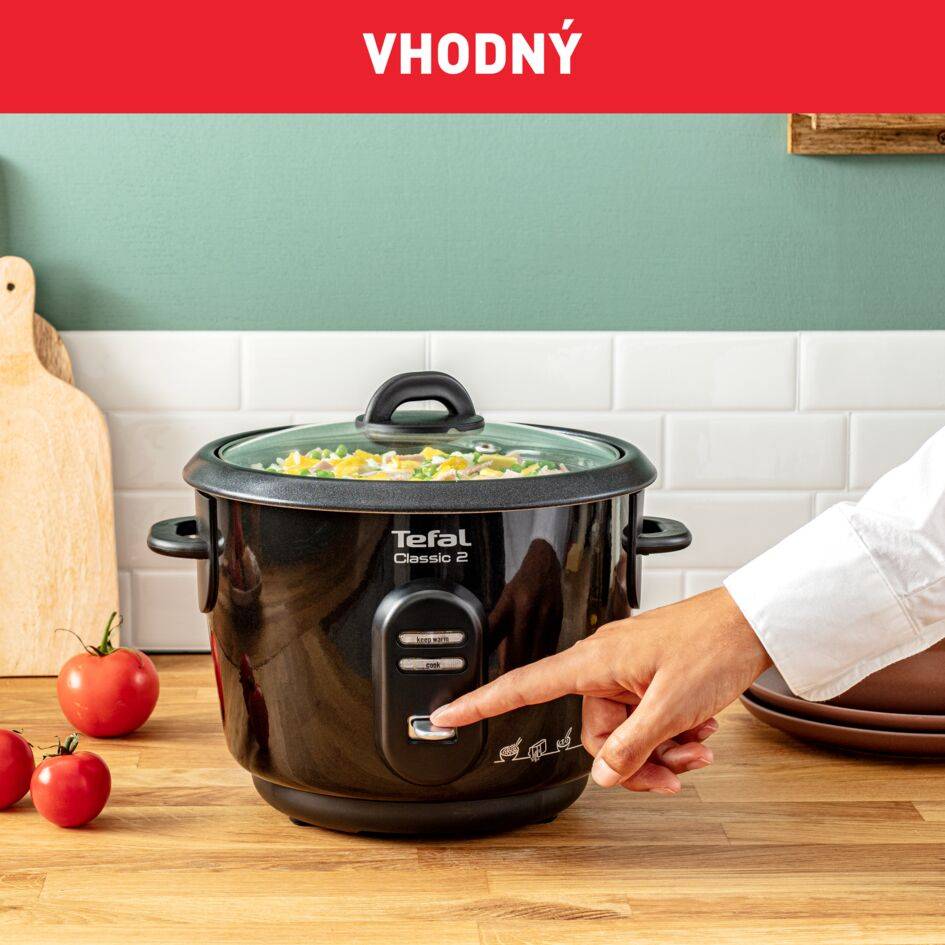 Ryžovar Tefal Classic 6 porcií RK102811 Čierny