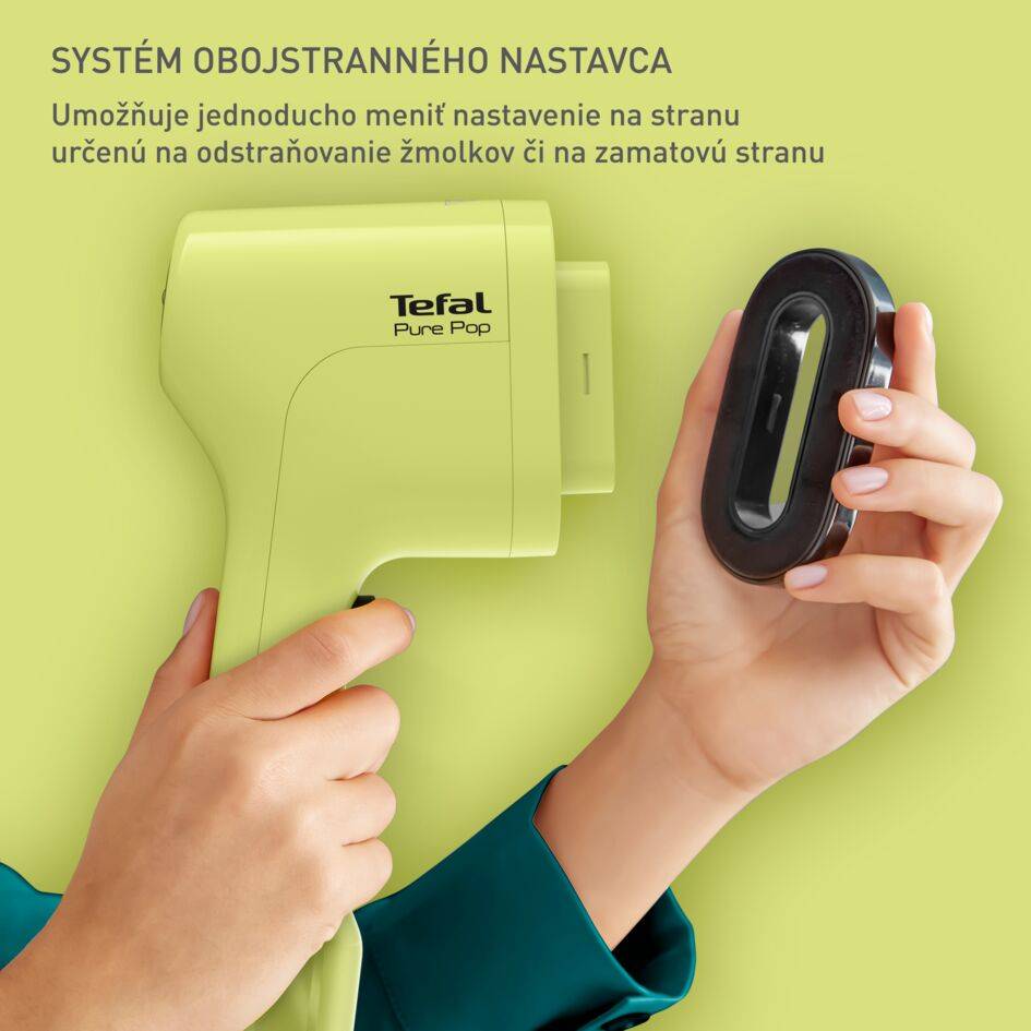 Naparovač odevov Tefal Pure POP DT2025F0 Lime