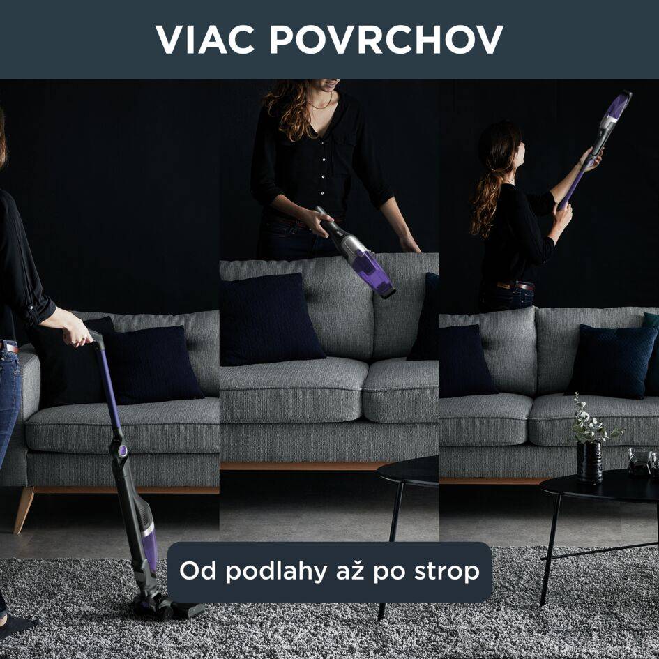 Tyčový vysávač X-Trem Compact Flex Essential 2v1 RH1238WO