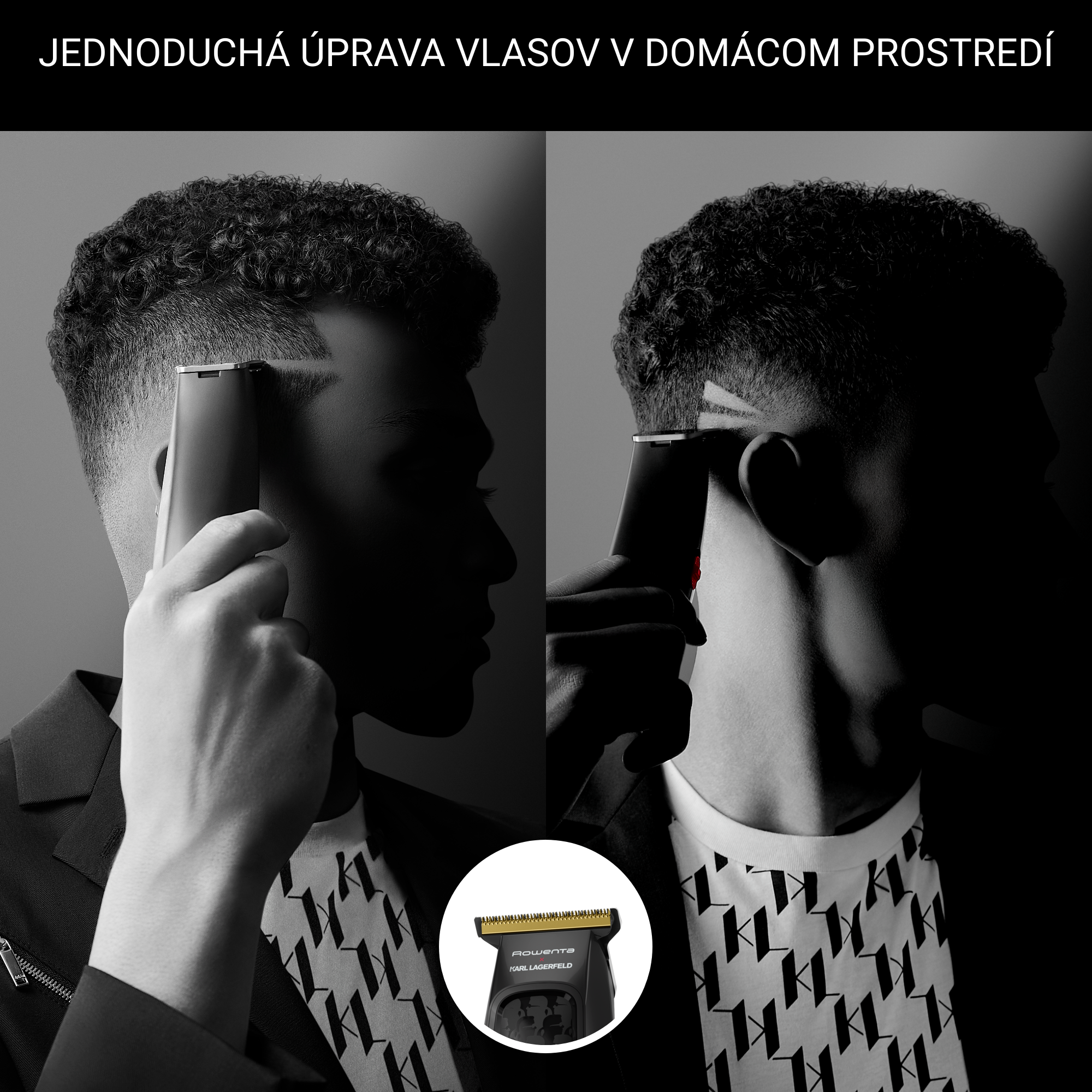 Zastrihávač vlasov Rowenta Cut & Style Stylization TN182LF0