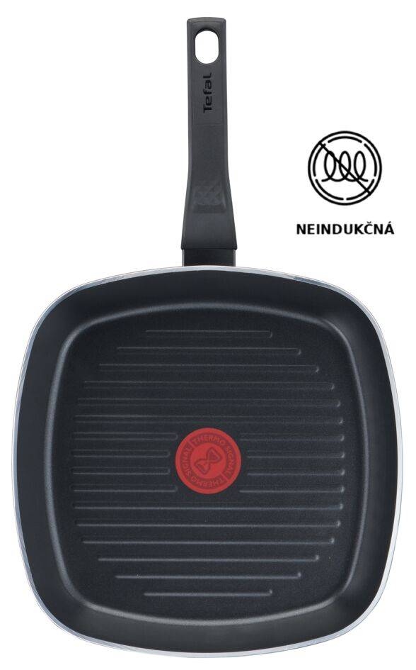Grilovacia panvica Tefal Simply Clean B5674053 26x26 cm