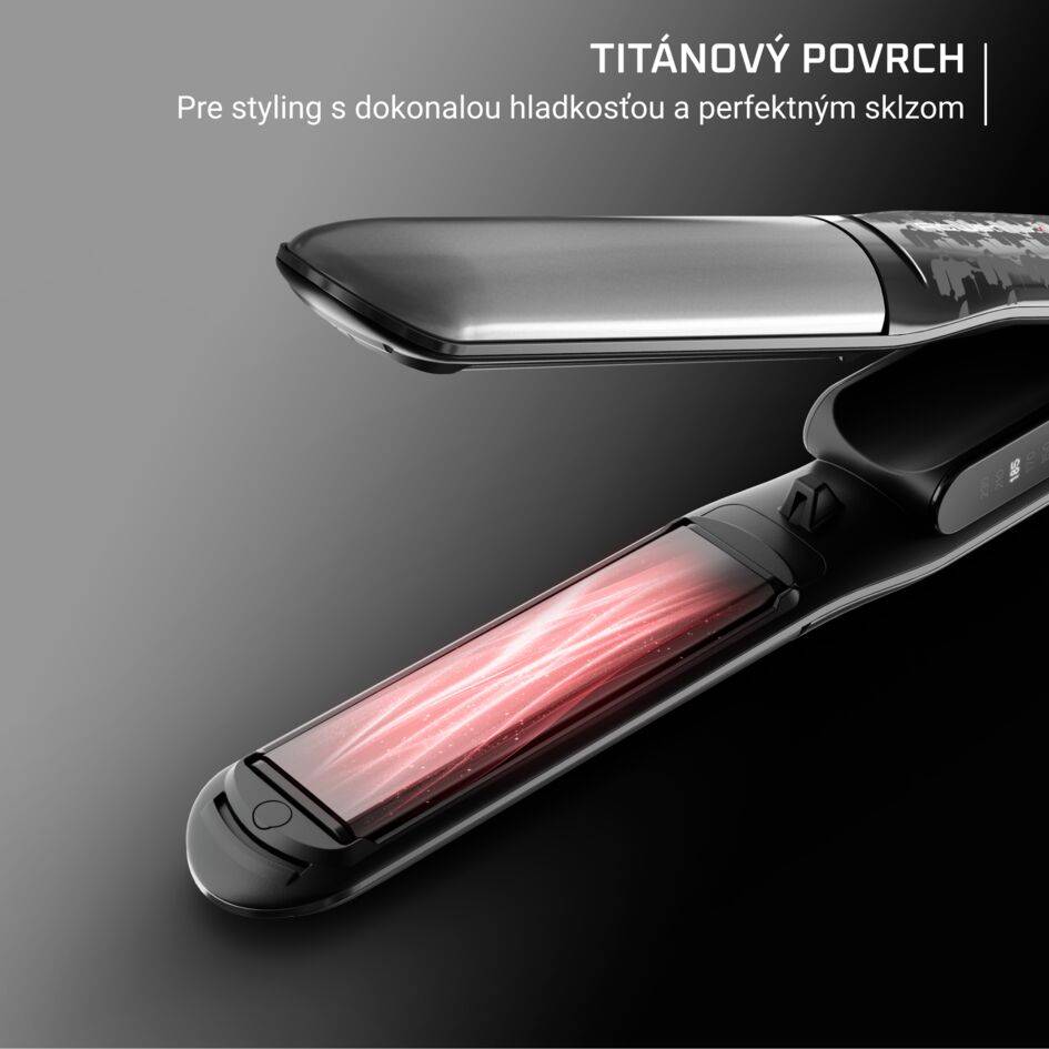 Žehlička na vlasy Rowenta x Karl Lagerfeld Thermostyle SF712LE0