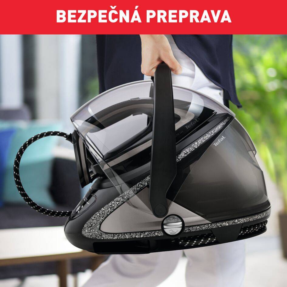 Parný generátor Tefal Pro Express Ultimate+ GV9620E0 Strieborný/Čierny