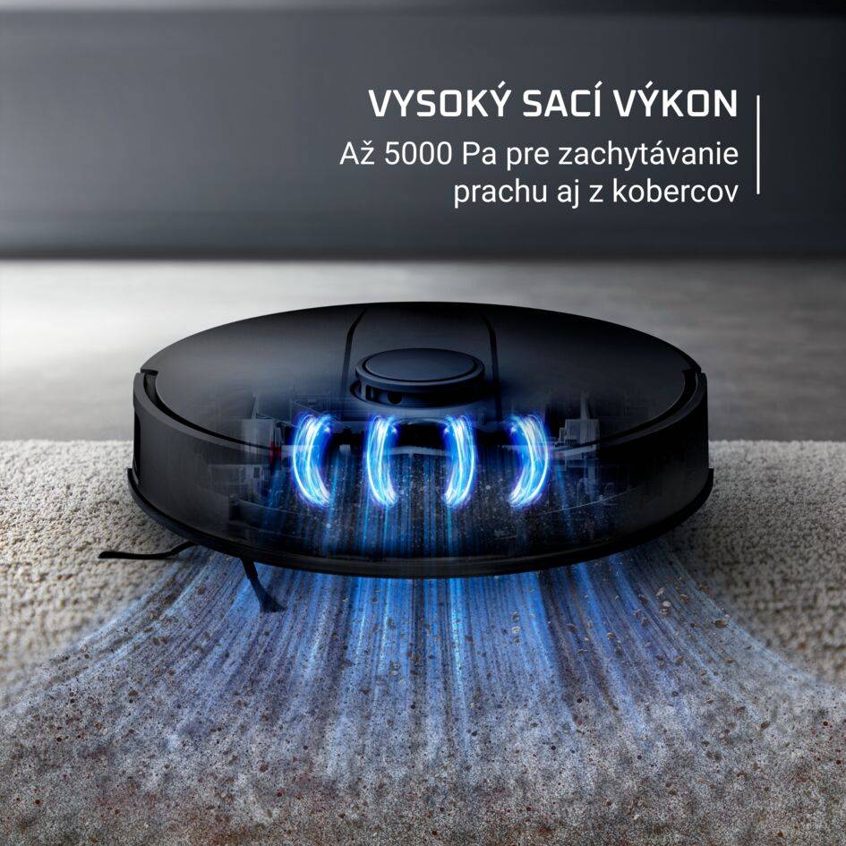 Robotický vysávač Rowenta X-Plorer S135 Detect 5000 PA RR91C5WH
